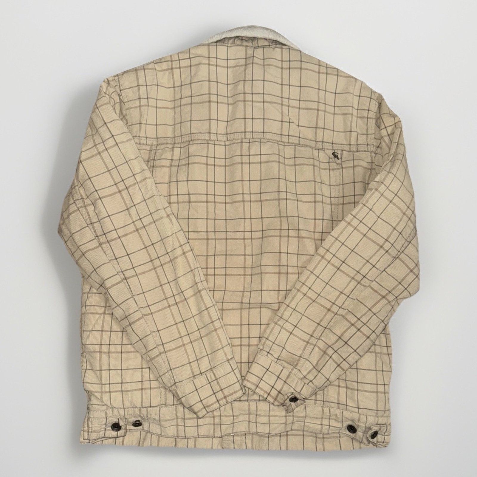Quicksilver Quiksilver Sherpa Lined Corduroy Jacket Cream Trucker Surf L Size US L / EU 52-54 / 3 - 7 Thumbnail