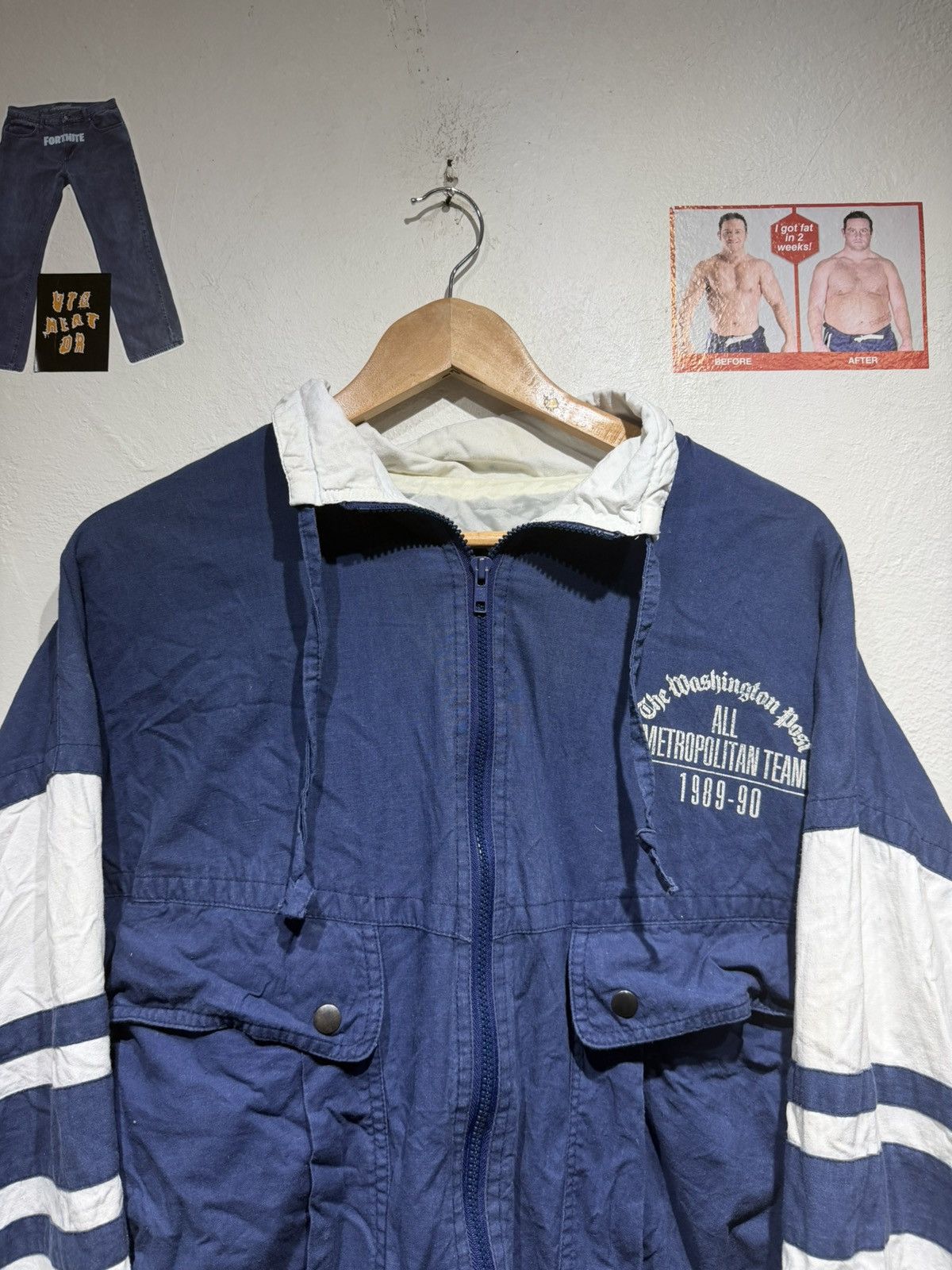Vintage Vintage The Washington Post Jacket Size US L / EU 52-54 / 3 - 5 Thumbnail
