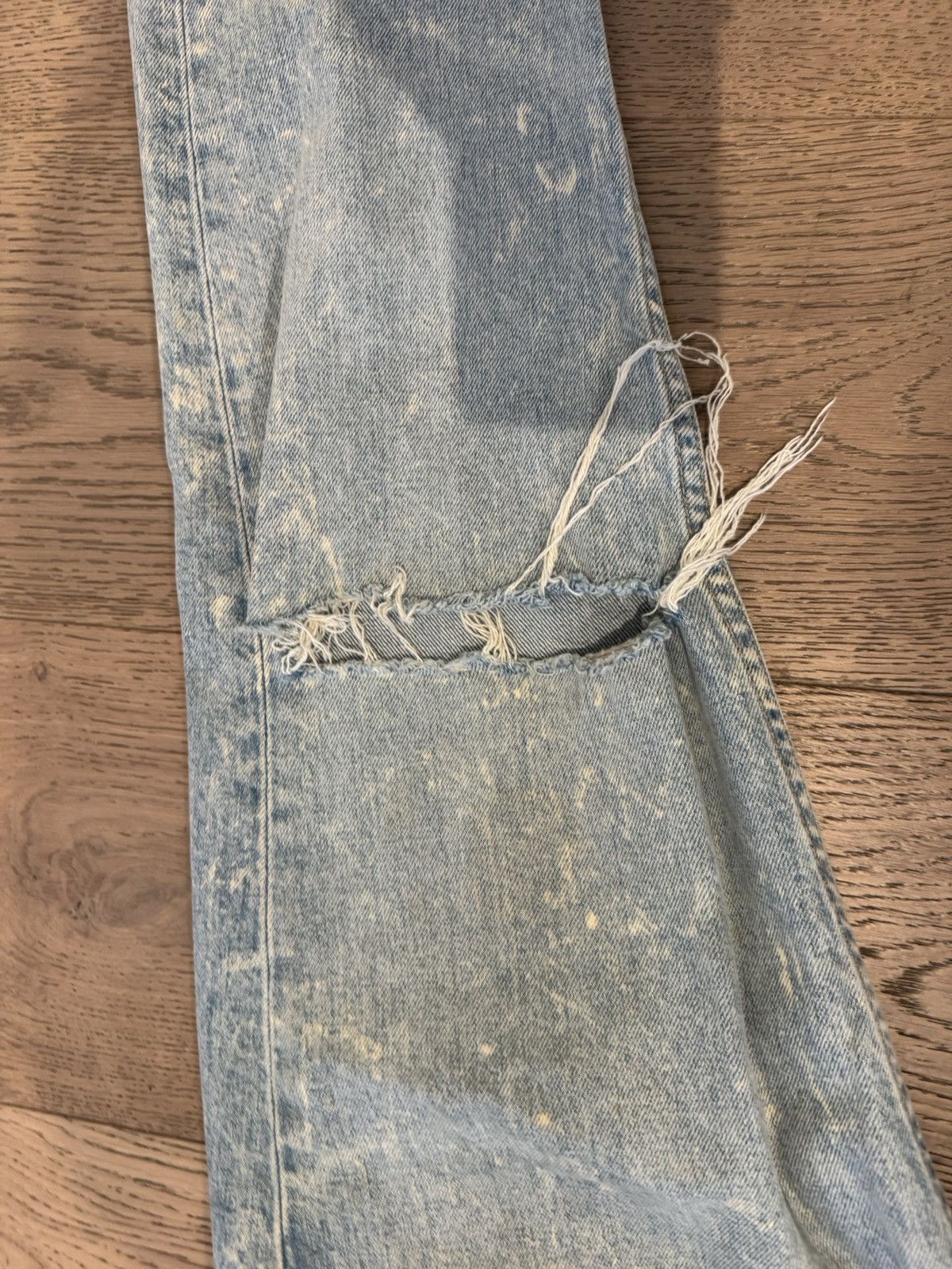 Hudson HUDSON AXL Skinny Fit Acid Wash Jeans – Size 33 Size US 33 - 5 Thumbnail
