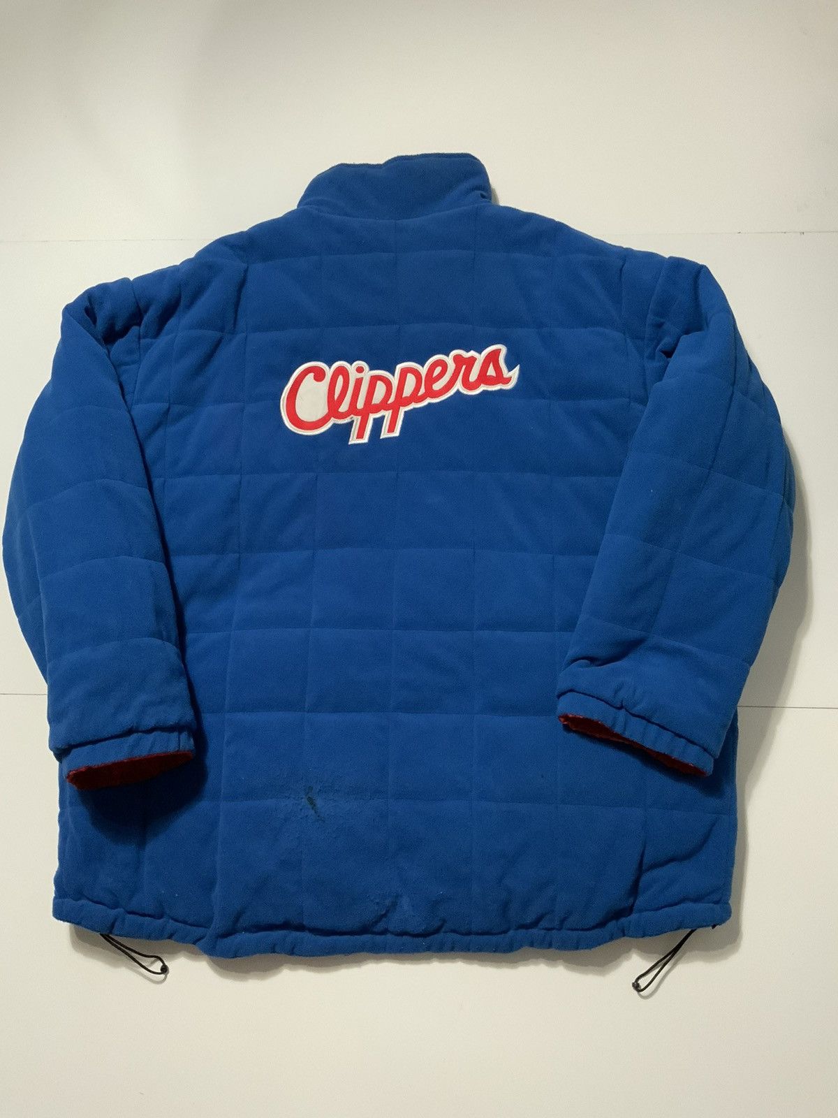 NBA × Nike × Vintage Nike Los Angeles Clippers 2002 Reversible Puffer Jacket Size US XXL / EU 58 / 5 - 4 Thumbnail