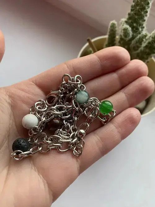 Jewelry Number Eight (8) Dice Choker Necklace Size ONE SIZE - 3 Thumbnail