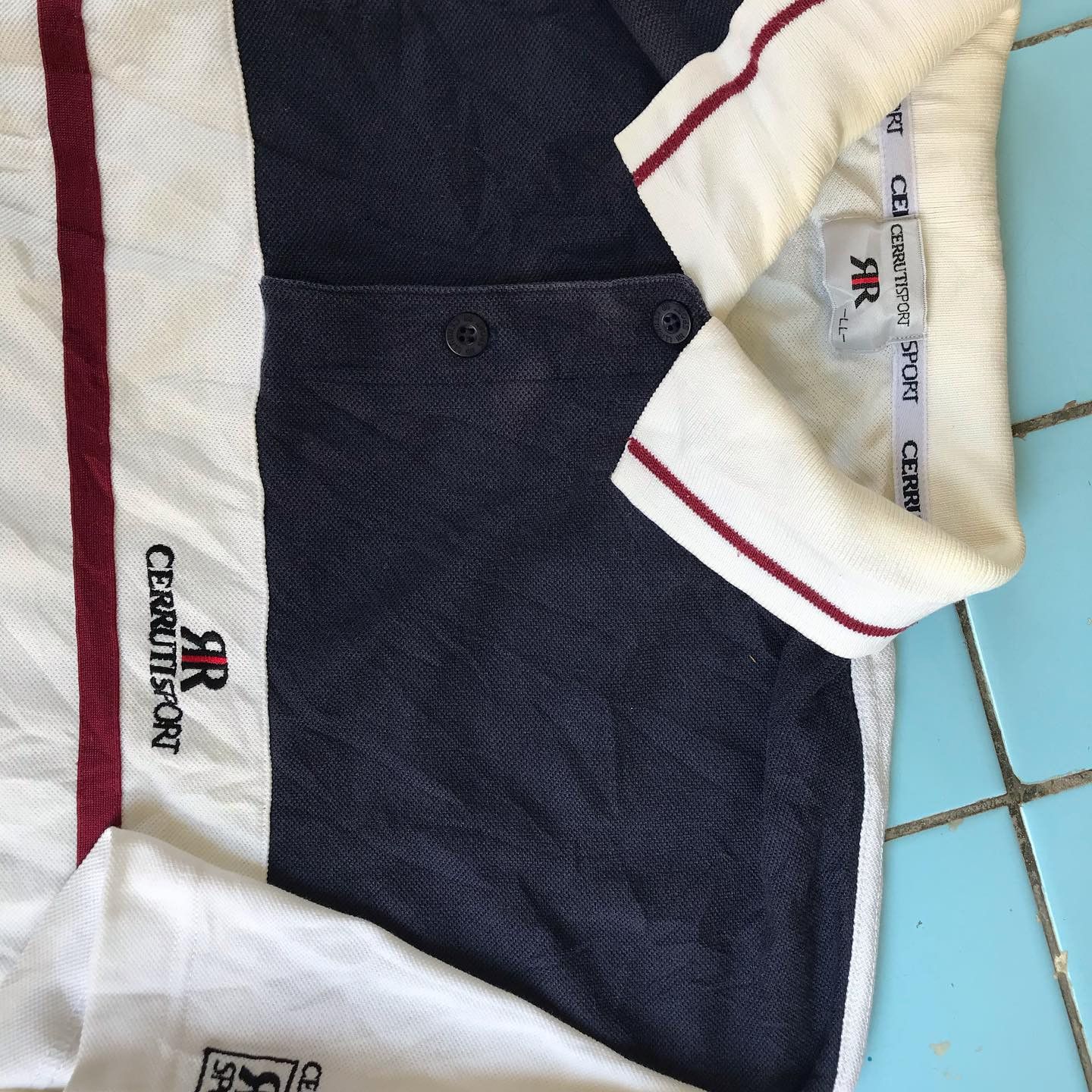 Cerruti 1881 Vintage Cerruti Sport Polo Shirt Size LL Casual Retro Size US L / EU 52-54 / 3 - 5 Thumbnail