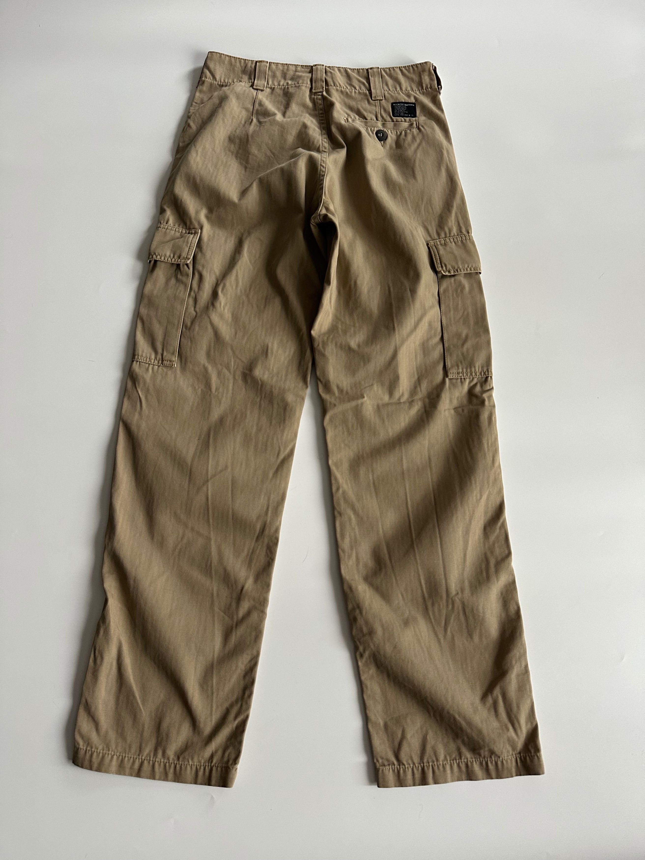 Levi's Vintage Clothing 1999 Levi's All-Duty Garments Cargo Trousers Beige Pants Size US 32 / EU 48 - 8 Thumbnail