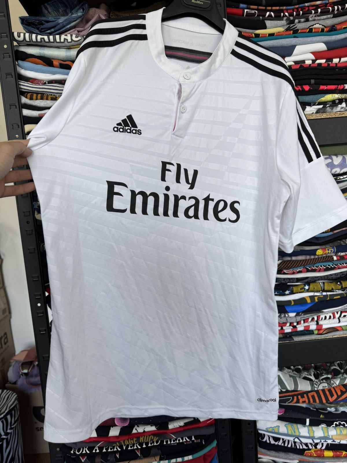Adidas × Vintage Adidas jersey fly emirates climacool tee size L Size US L / EU 52-54 / 3 - 3 Thumbnail