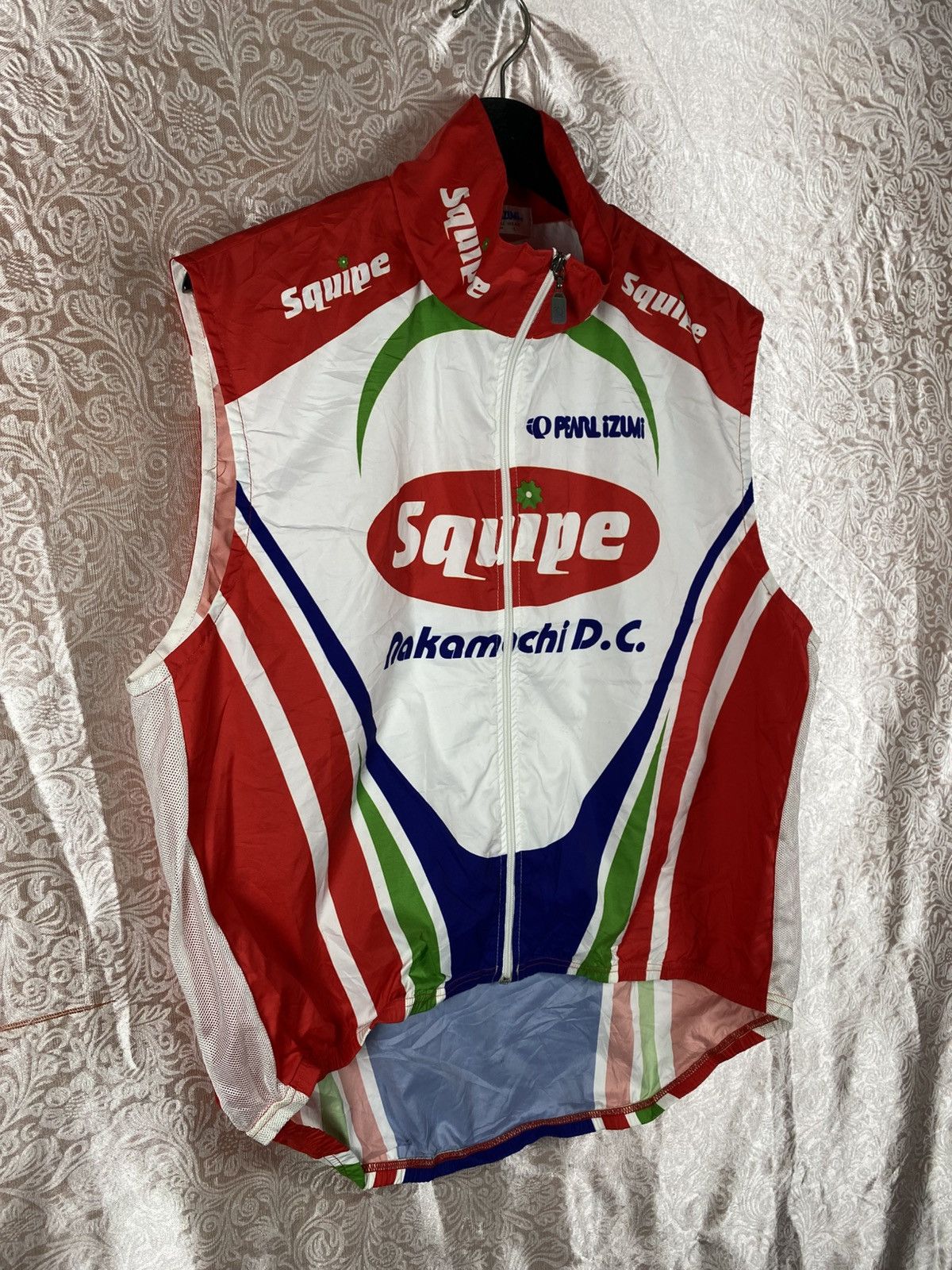 PEARL iZUMi Vintage Pearl Izumi Cycling Wind Vest Squipe Nakamachi D.C Size US L / EU 52-54 / 3 - 5 Thumbnail