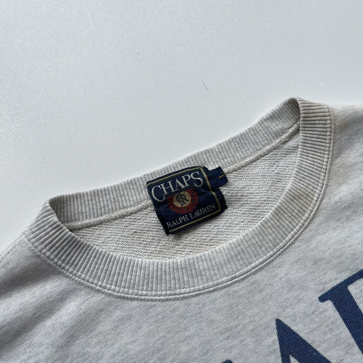 Chaps × Chaps Ralph Lauren × Ralph Lauren Chaps Ralph Lauren Japan Boots Logo Vintage Sweatshirt Rare Size US S / EU 44-46 / 1 - 8 Thumbnail