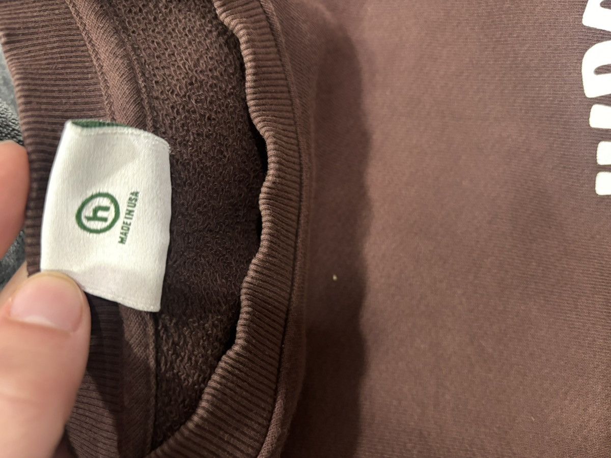 HIDDEN Hidden NY Circle heavyweight french terry crewneck sweater Size US L / EU 52-54 / 3 - 4 Thumbnail