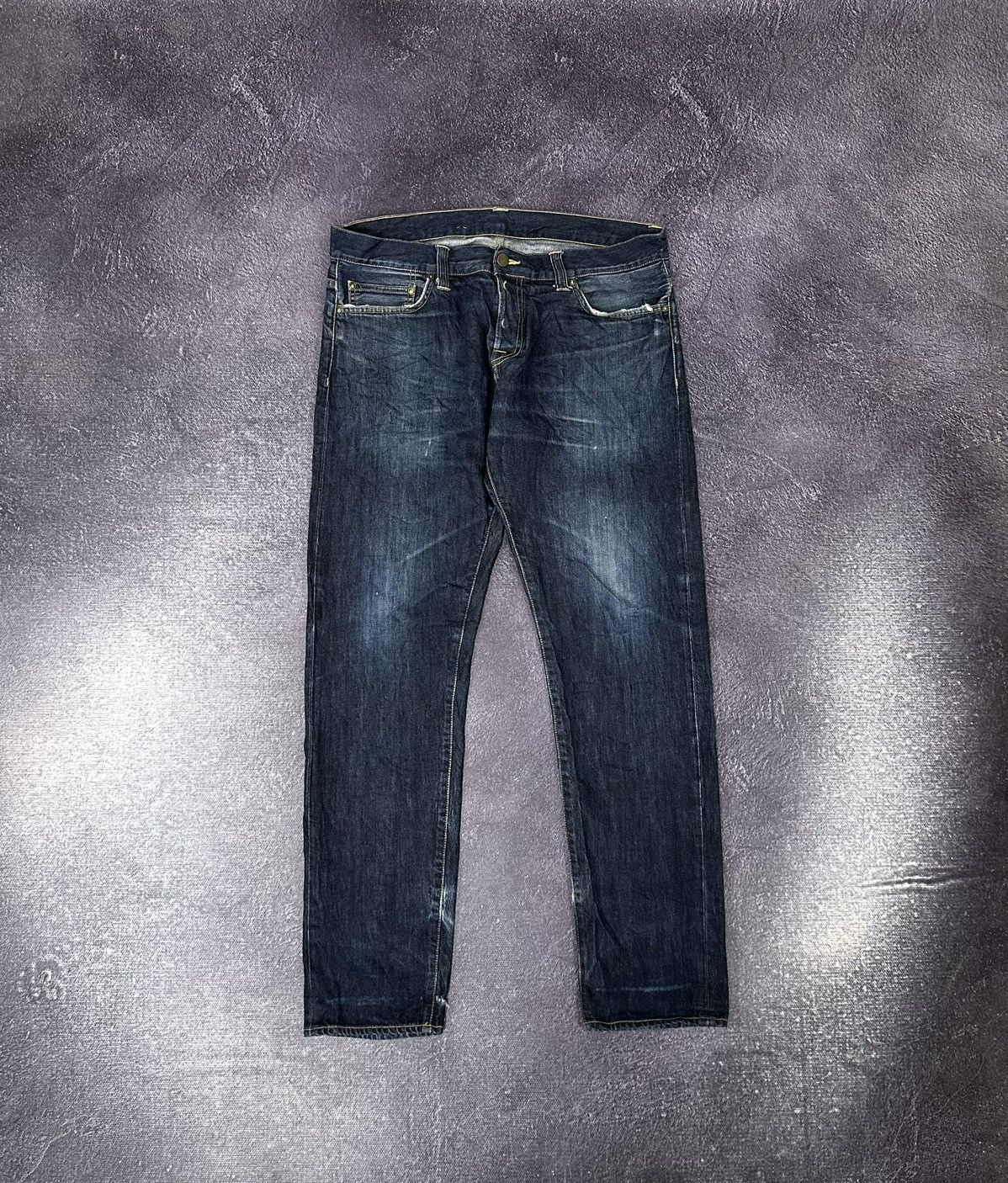 Carhartt Vintage Carhartt Distressed USA Japanese Denim Baggy Jeans Size US 34 / EU 50 - 2 Thumbnail