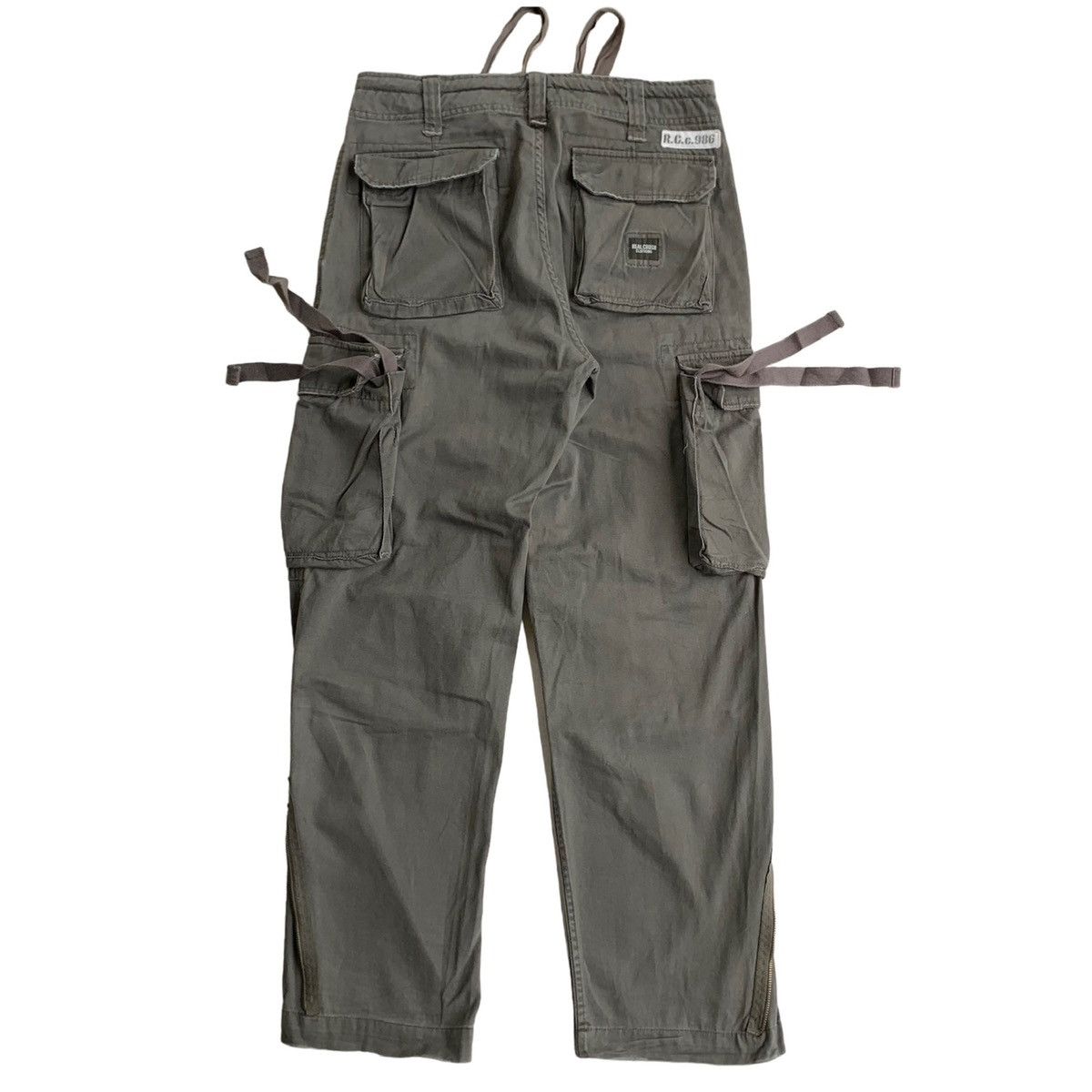 Japanese Brand Rare Japanese Brand RCC Bondage Cargo Multi Zipper Pants Size US 30 / EU 46 - 4 Thumbnail