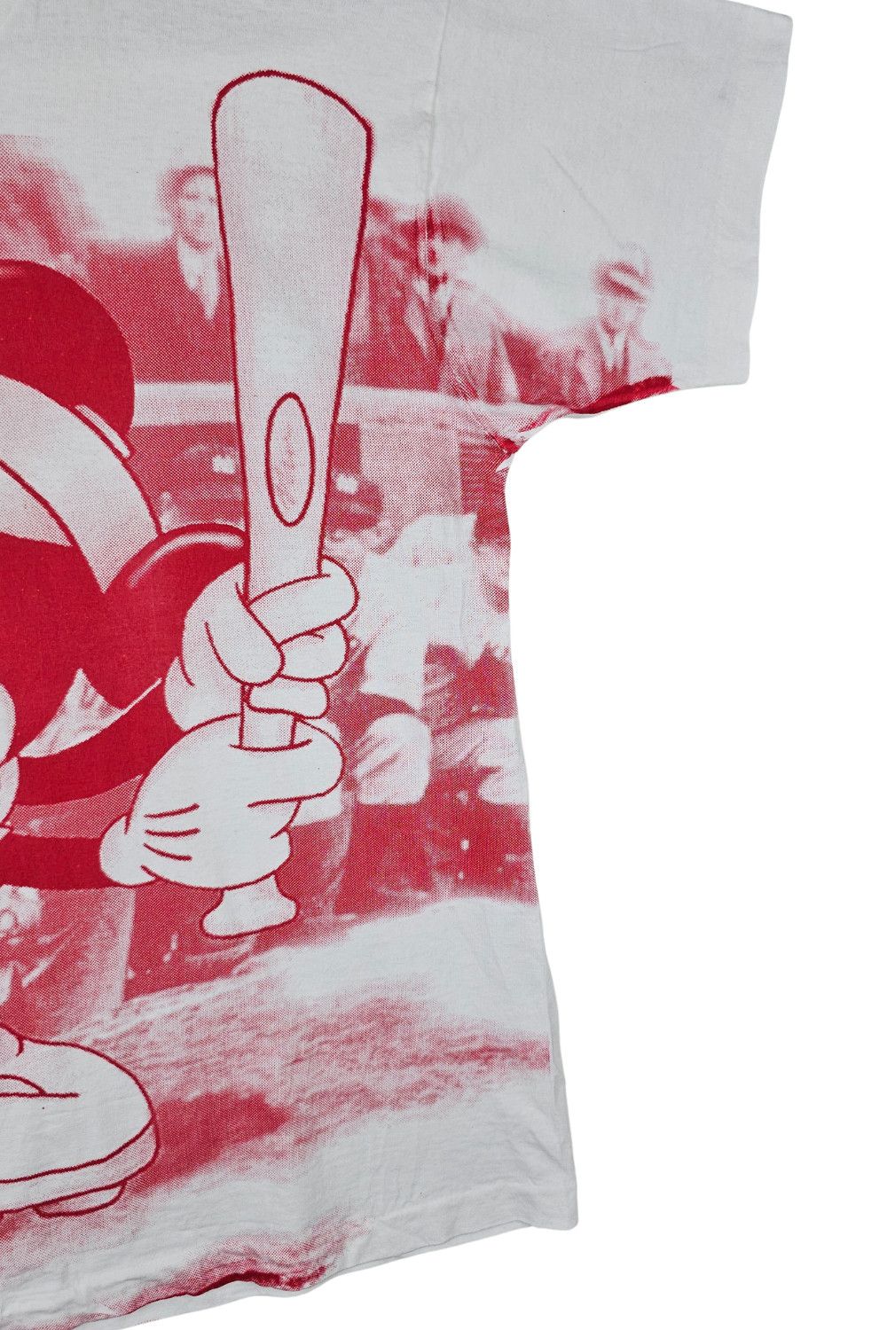 Disney 1992 Jerry Leigh x Disney Mickey Baseball AOP Tee - USA (L) Size US L / EU 52-54 / 3 - 5 Thumbnail