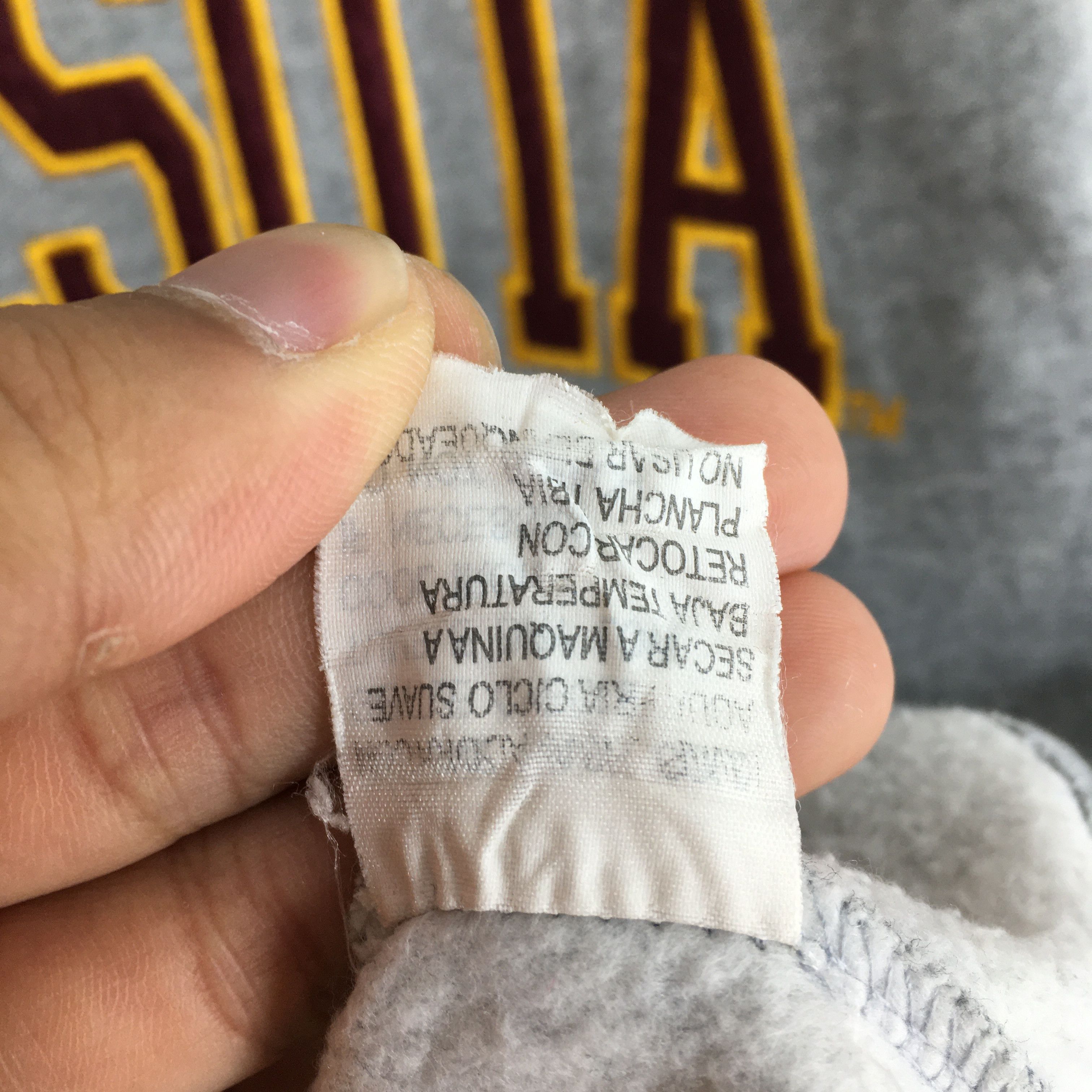 NCAA × Vintage Vintage Minnesota Football NCAA Gray Sweatshirts Small Size US XS / EU 42 / 0 - 5 Thumbnail