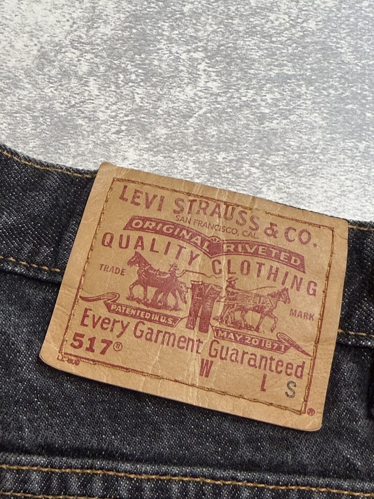 Levi's Vintage Clothing Levi's 517 Bootcut Men's Gray Jeans Denim Grey Wash USA Size US 32 / EU 48 - 4 Thumbnail