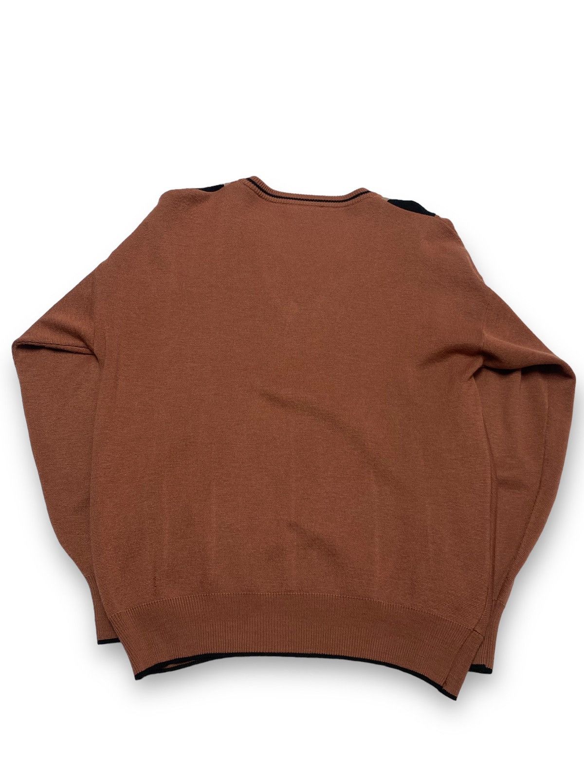 Vintage 90s Vintage GABICCI Old School Crazy Style Sweater V Neck Size US L / EU 52-54 / 3 - 5 Thumbnail