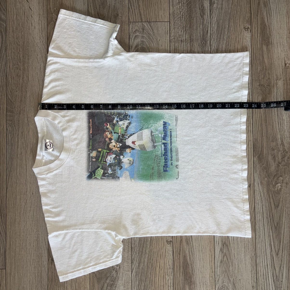 Delta Dreamworks animation Flushed Away 2006 movie promo tee Size US M / EU 48-50 / 2 - 6 Thumbnail