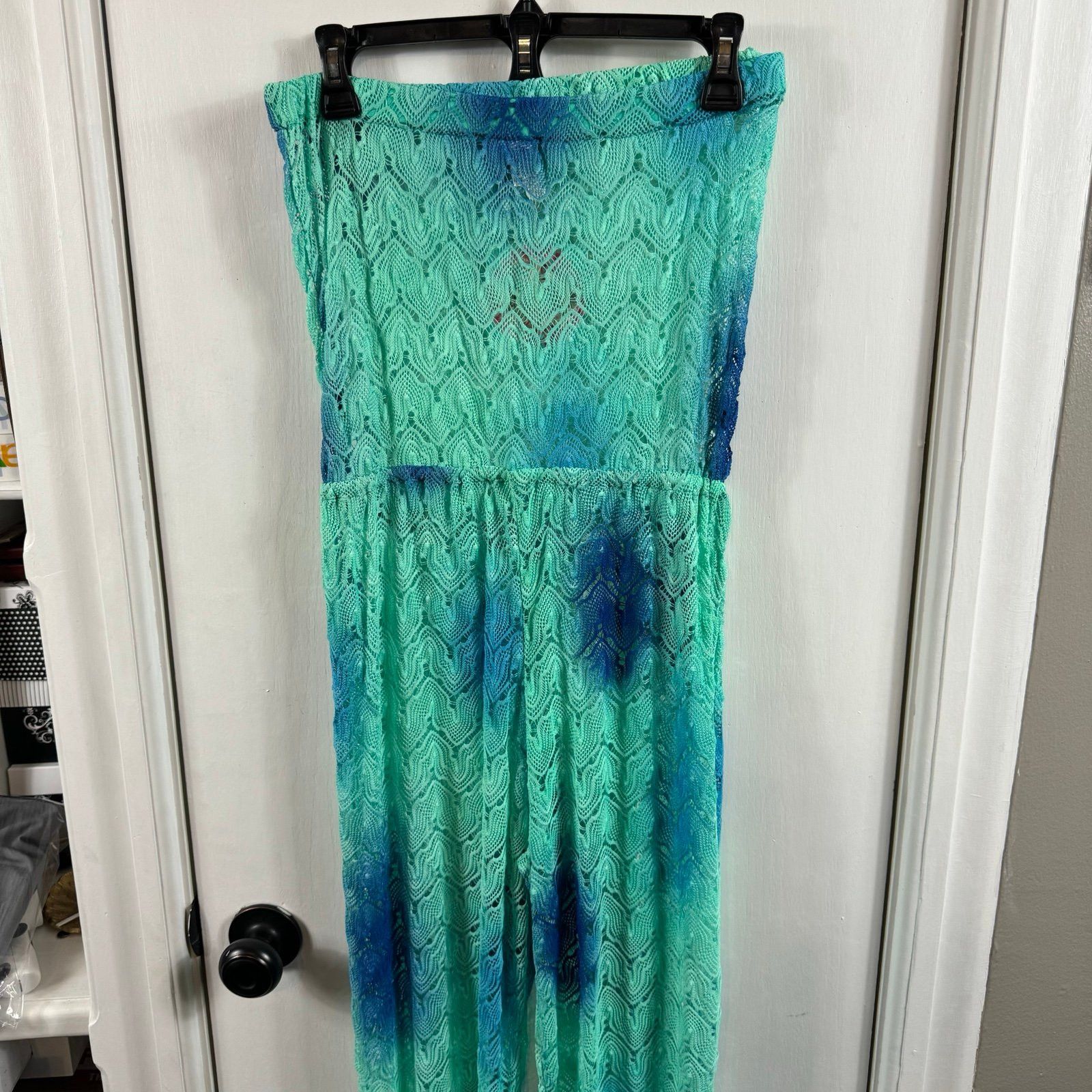 Other LULI FAMA Crochet strapless jumpsuit multicolor size M Size 30" / US 8 / IT 44 - 3 Thumbnail