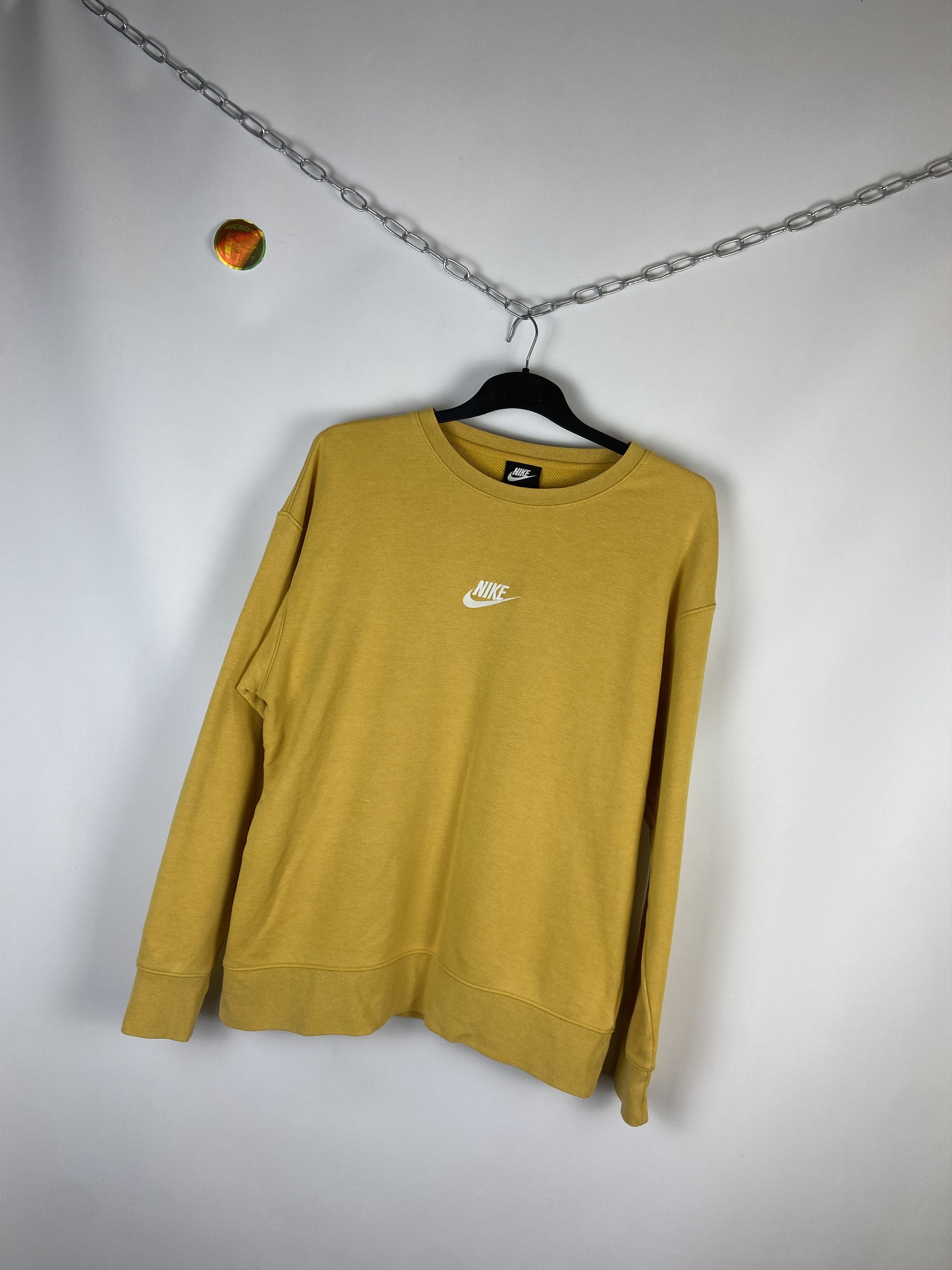 Nike Vintage Nike center logo sweatshirt Size US XL / EU 56 / 4 - 2 Thumbnail