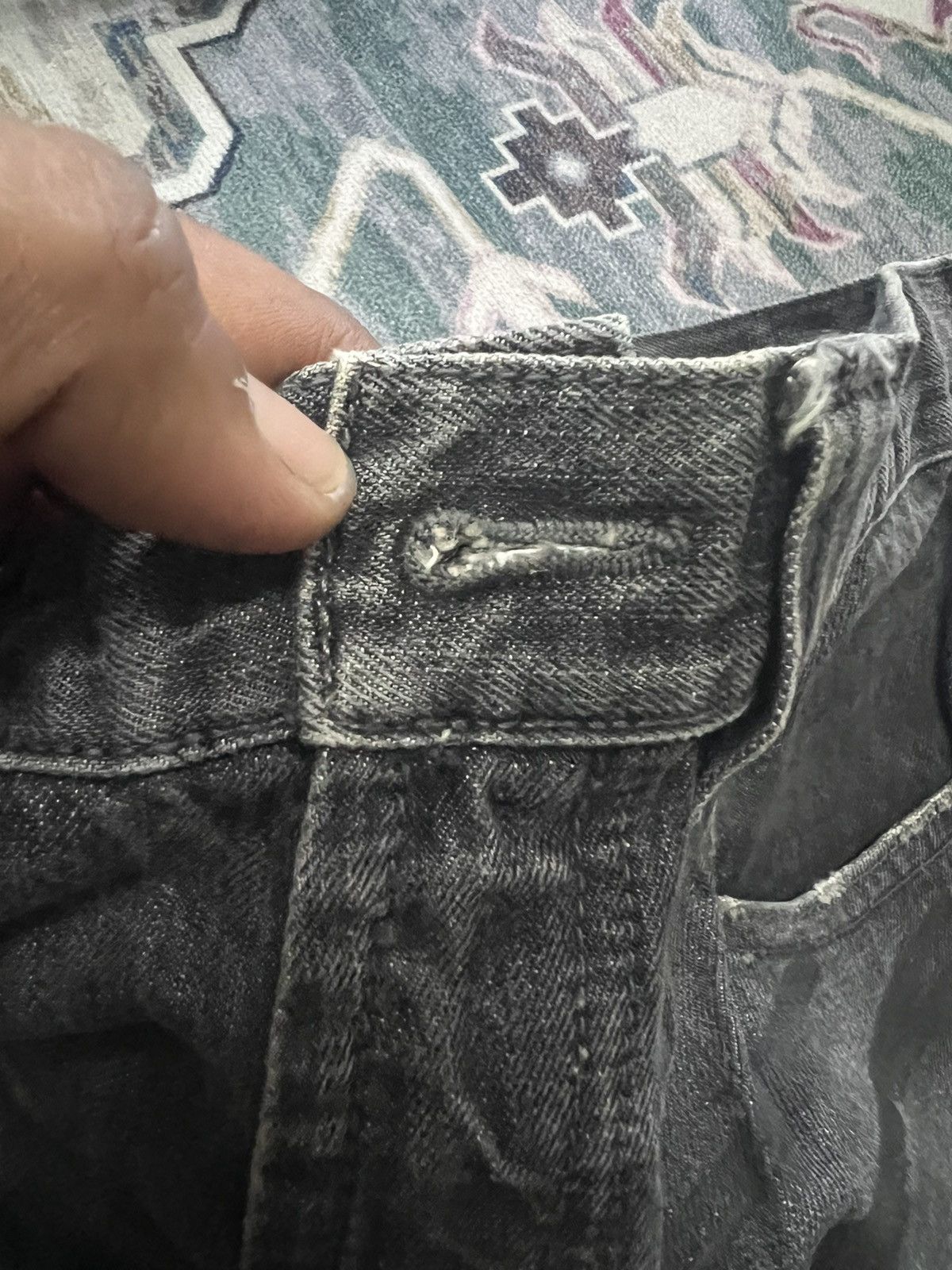 If Six Was Nine × Japanese Brand FLARED💥SEMANTIC DESING ART DISTRESSED DENIM PANT Size US 31 - 8 Thumbnail