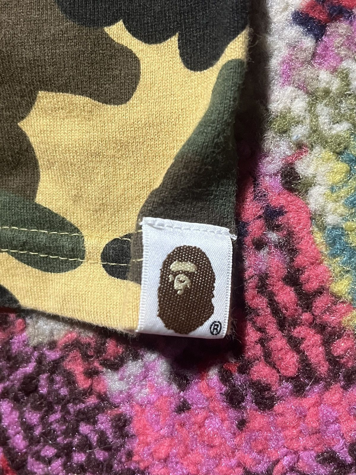 Bape Bape Shark Face Camo Shirt Large Size US L / EU 52-54 / 3 - 7 Thumbnail