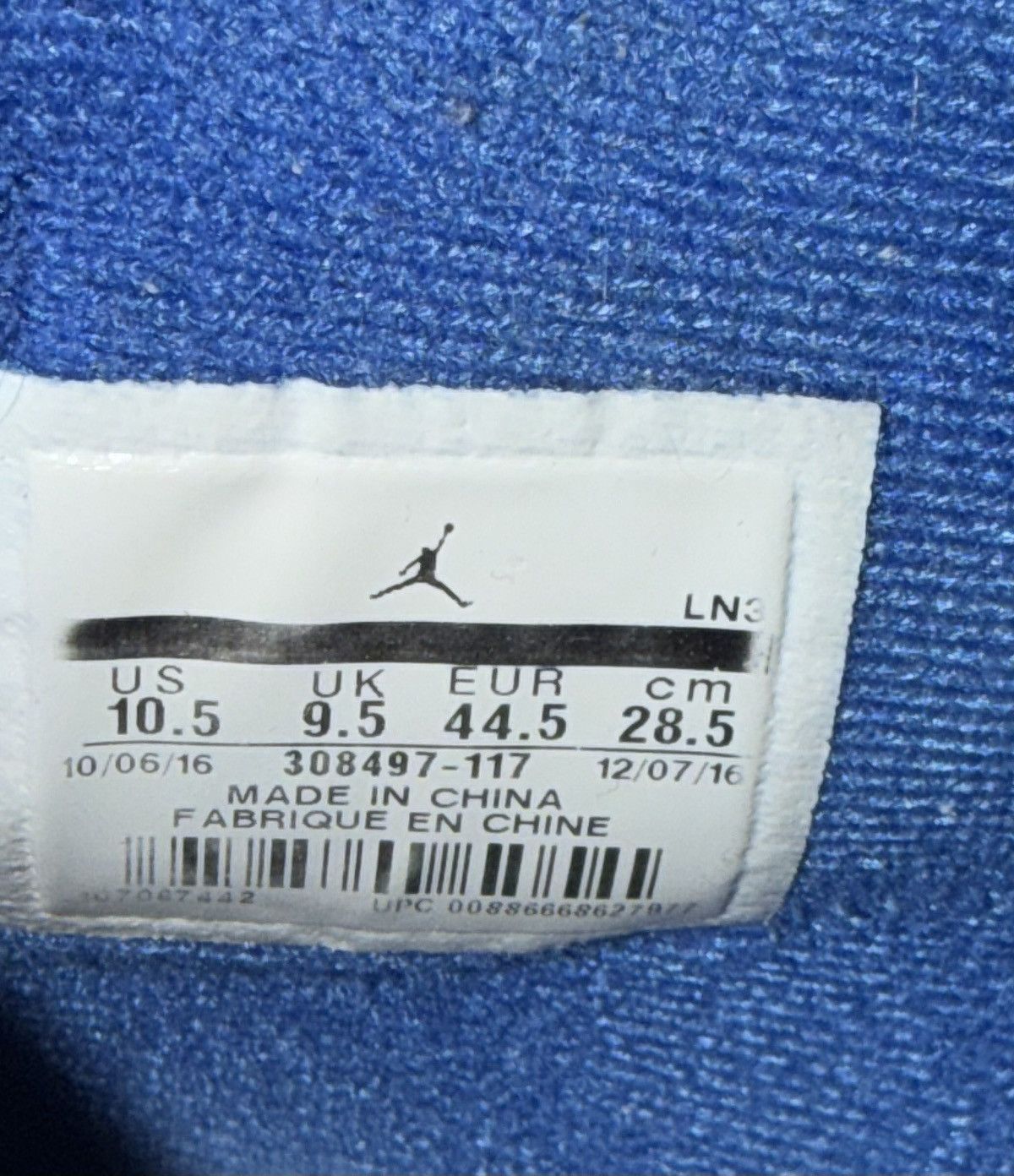 Jordan Brand Air Jordan 4 Retro 'Motorsports' Sneakers Size US 10.5 / EU 43-44 - 6 Thumbnail