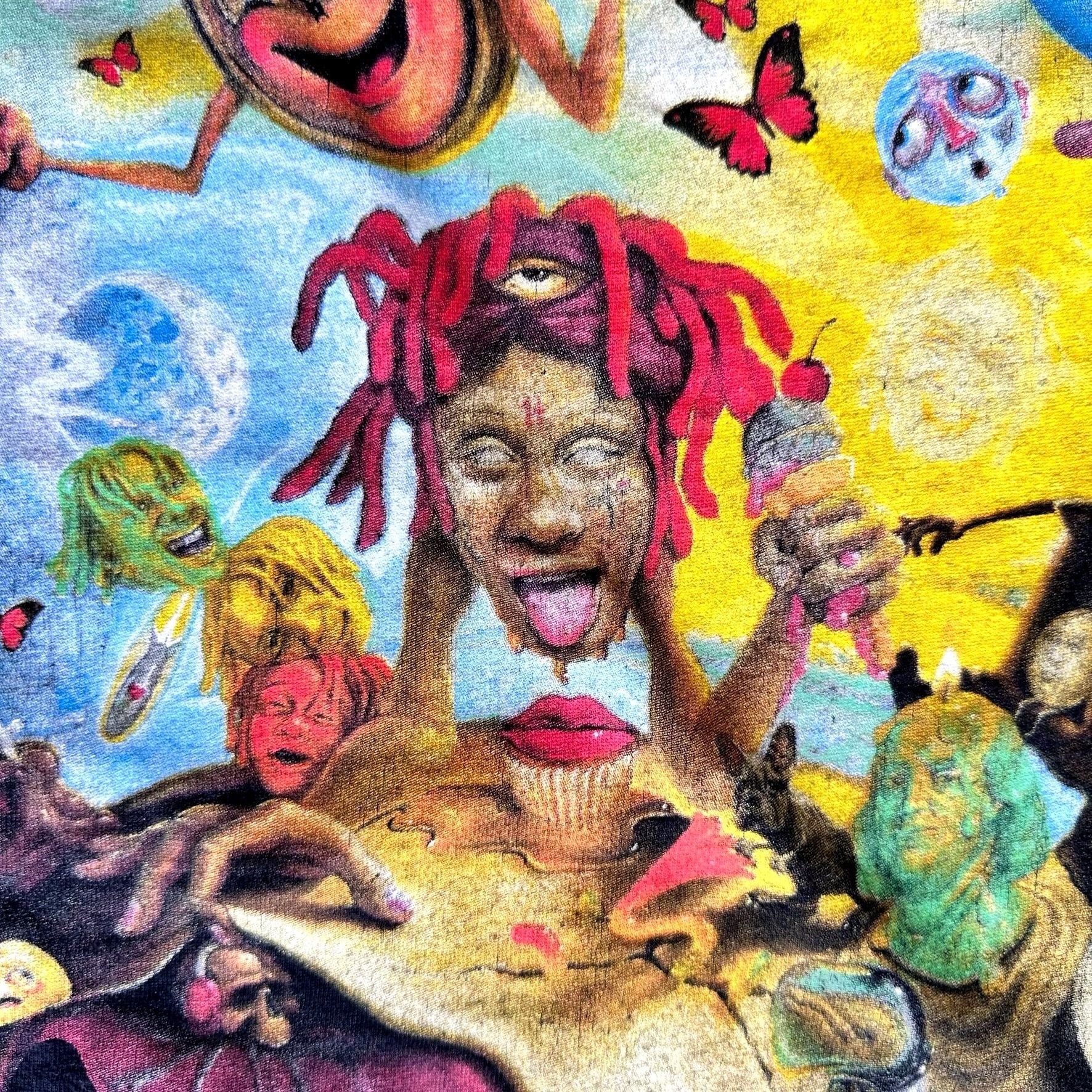 Rap Tees Trippie Redd Lifes A Trip T Shirt Large Black Tour Album Art Size US L / EU 52-54 / 3 - 8 Thumbnail