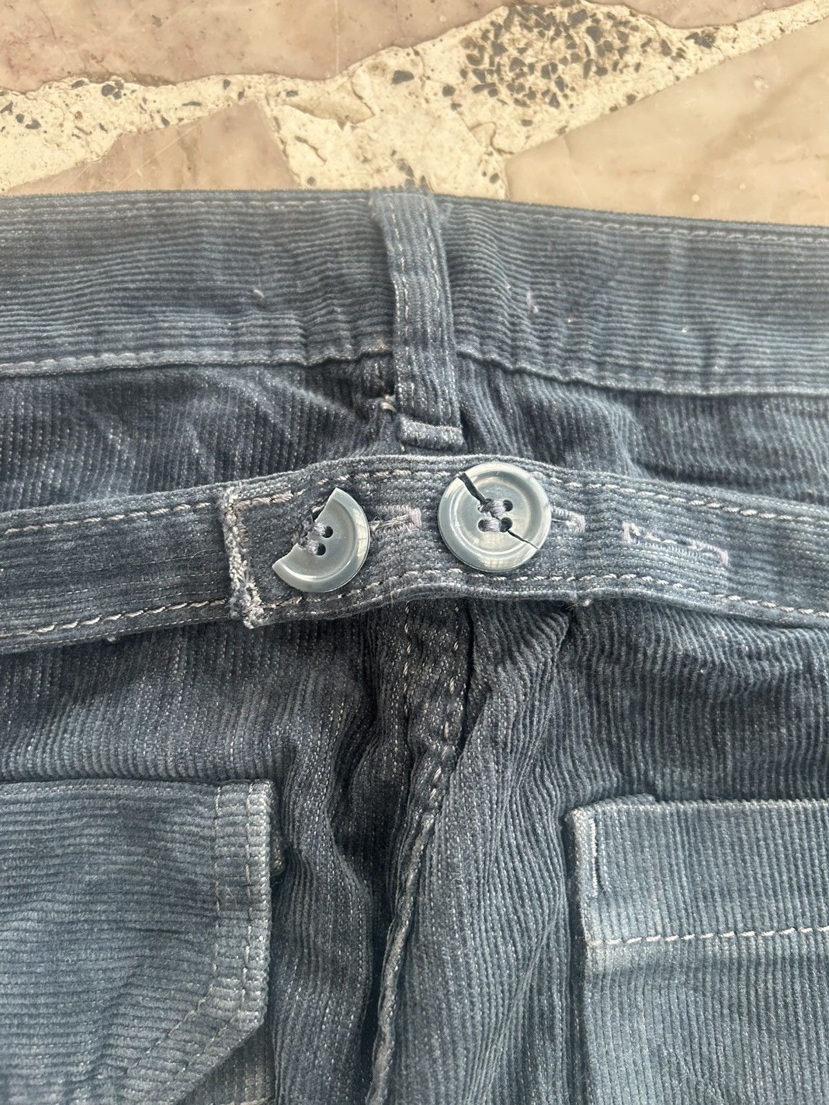 Johnbull Johnbull Japan Corduroy Vintage Casual Blue Trousers Size US 30 / EU 46 - 10 Thumbnail