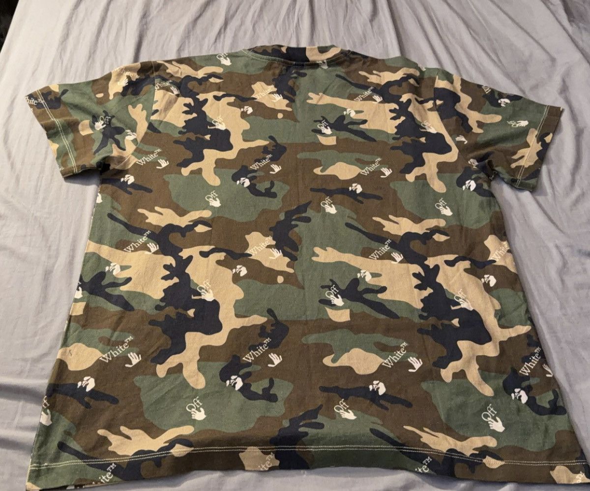 Off-White Off White Camp Aop Tee Sz XS Fits Like A Medium Size US M / EU 48-50 / 2 - 6 Thumbnail