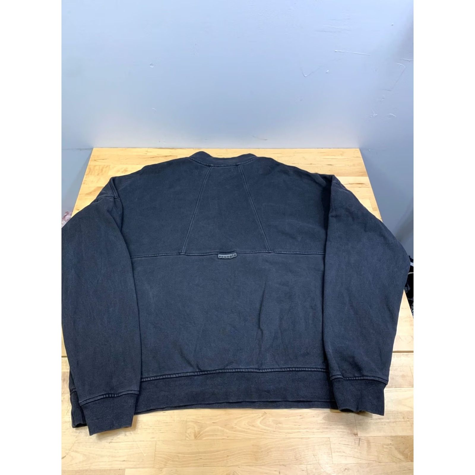 YoungLA YoungLA Sweatshirt Men M Black 1/4 Zip Pullover Gym Activewear 13290 Size US M / EU 48-50 / 2 - 7 Thumbnail