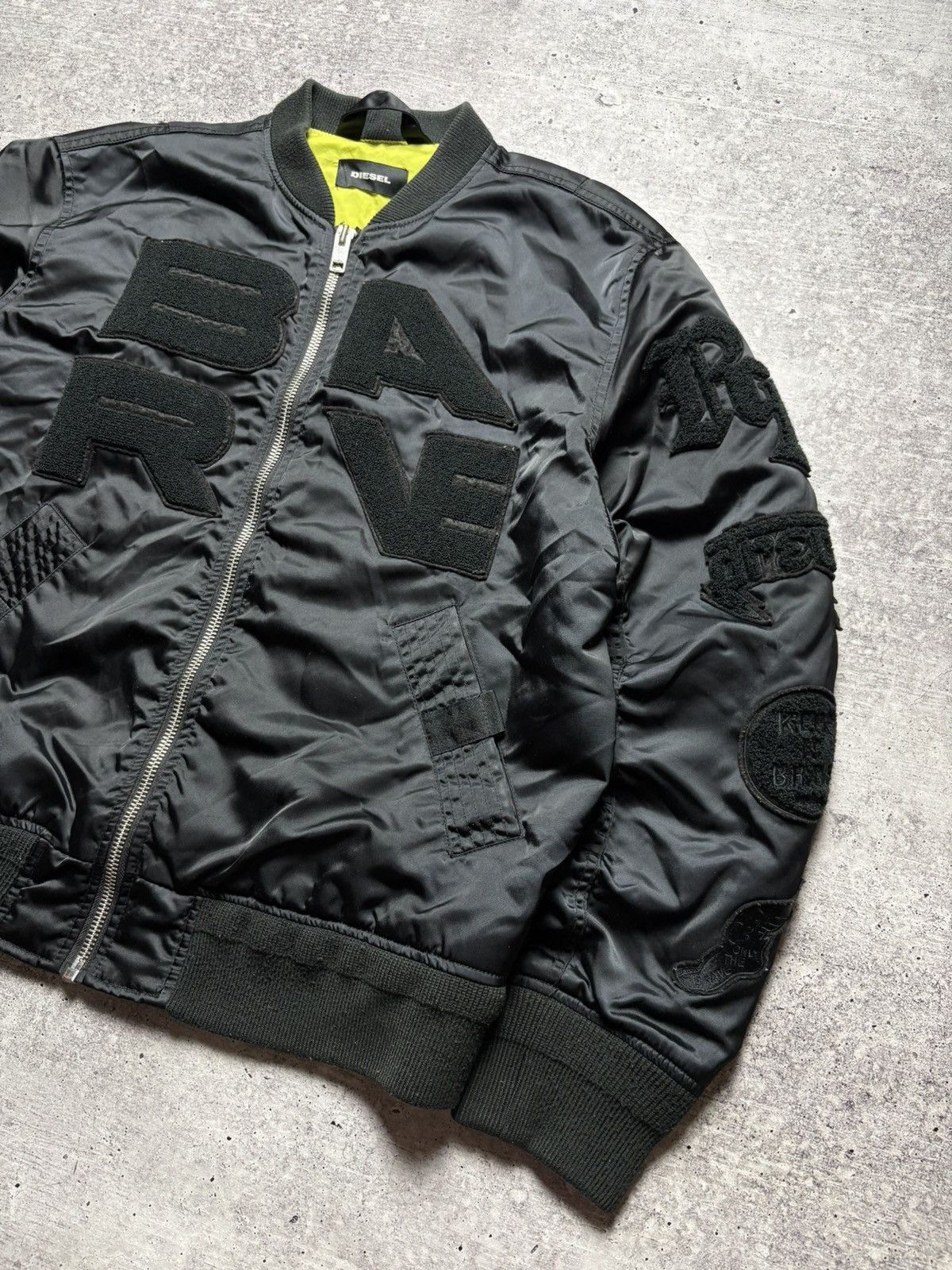 Diesel Diesel Avant Garde Shadow Bomber Jacket Size US L / EU 52-54 / 3 - 3 Thumbnail