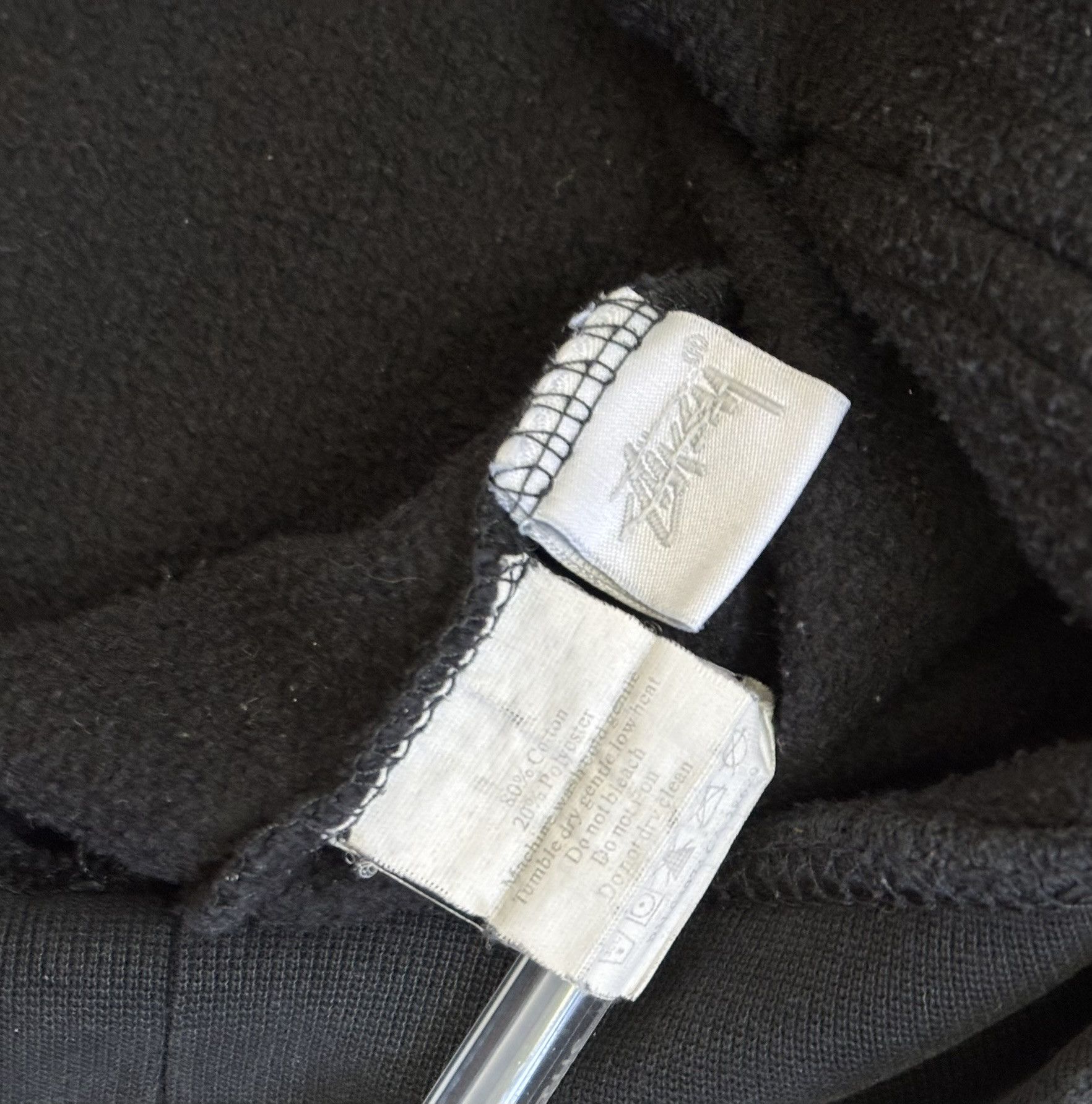 Stussy × Vintage Stussy International Black Hoodie Size XL Size US XL / EU 56 / 4 - 18 Thumbnail