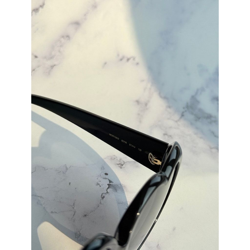Moschino NEW Moschino MOS128S Heart Black Sunglasses Size ONE SIZE - 7 Thumbnail