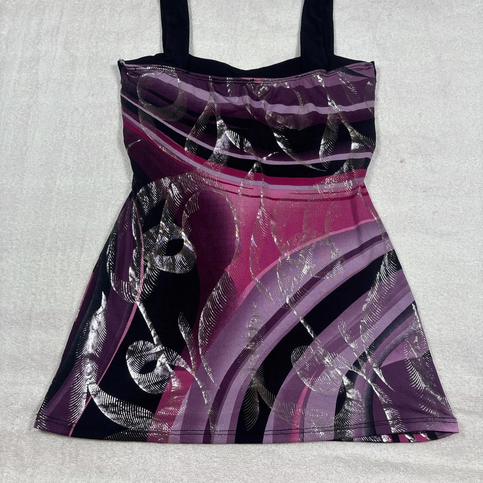 Other y2k vintage shimmery euro tank top Size S / US 4 / IT 40 - 3 Thumbnail