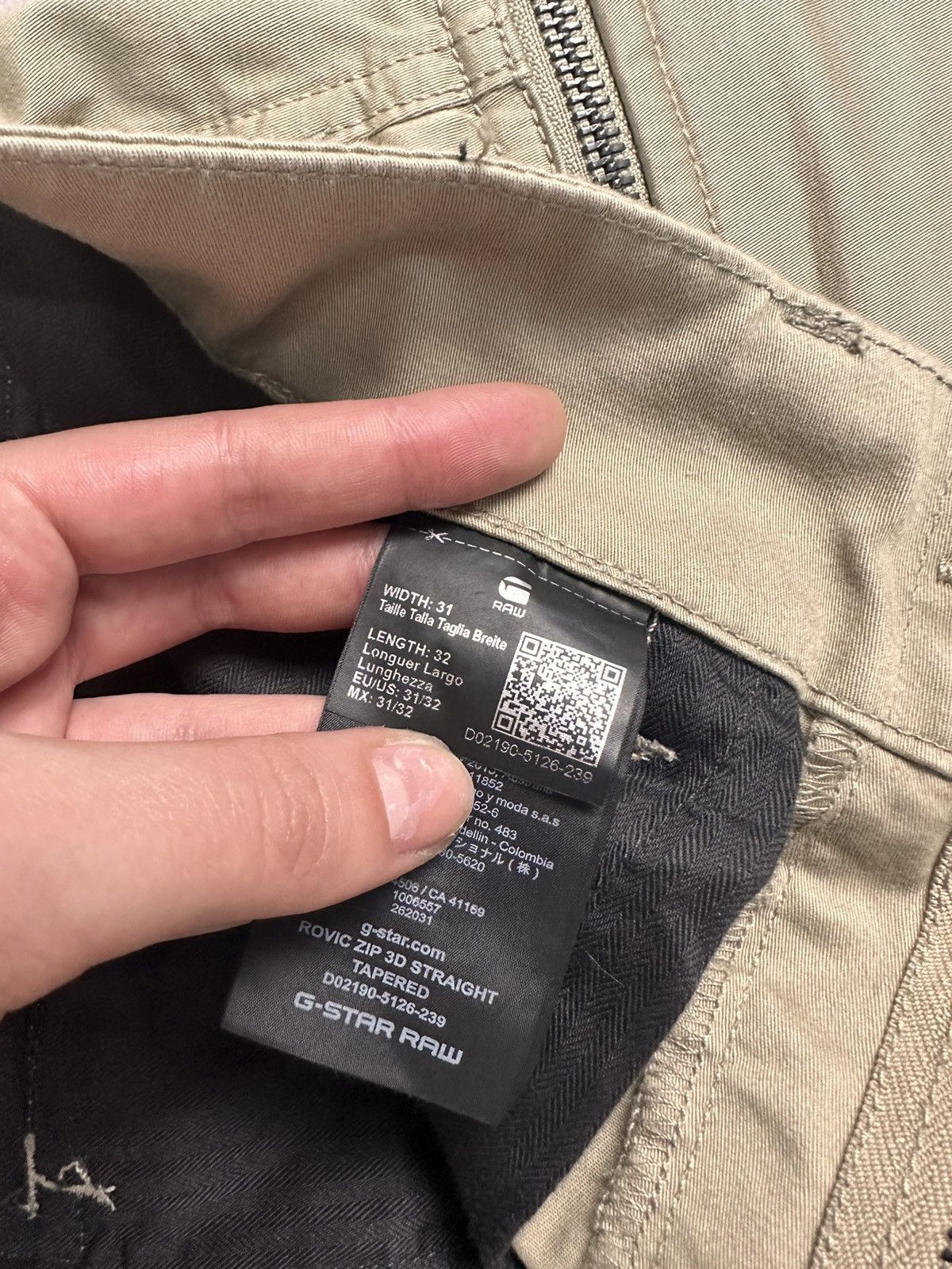 G-Star LGB Baggy GOA Flare Military Style Cargo Pants Ifsixwasnine Size US 32 / EU 48 - 8 Thumbnail