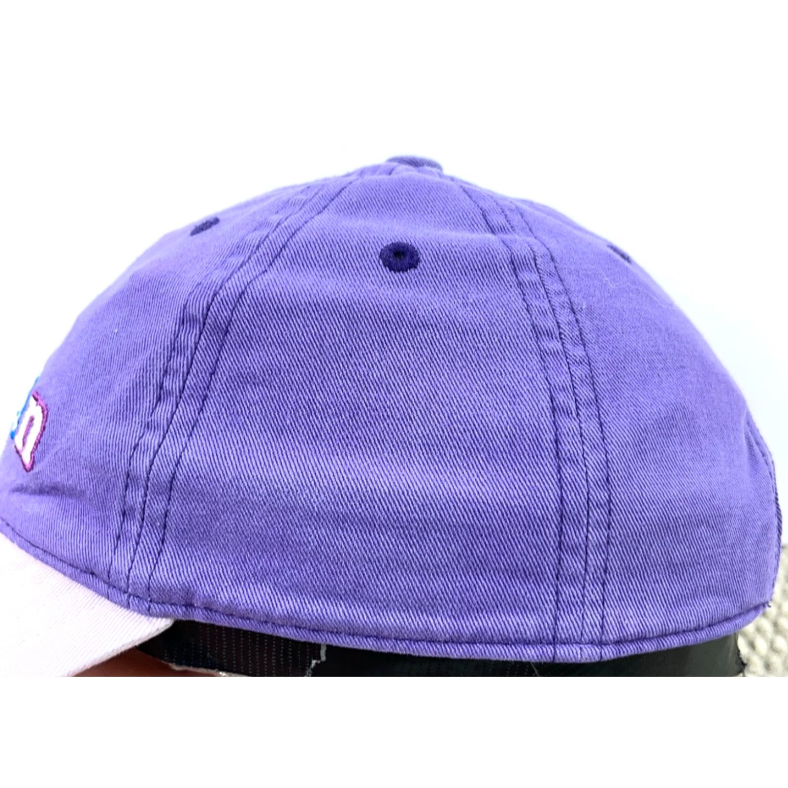 Vintage L.L. Bean Adjustable Baseball Cap Womens Purple Twill Hat Logo Casual Size ONE SIZE - 4 Thumbnail