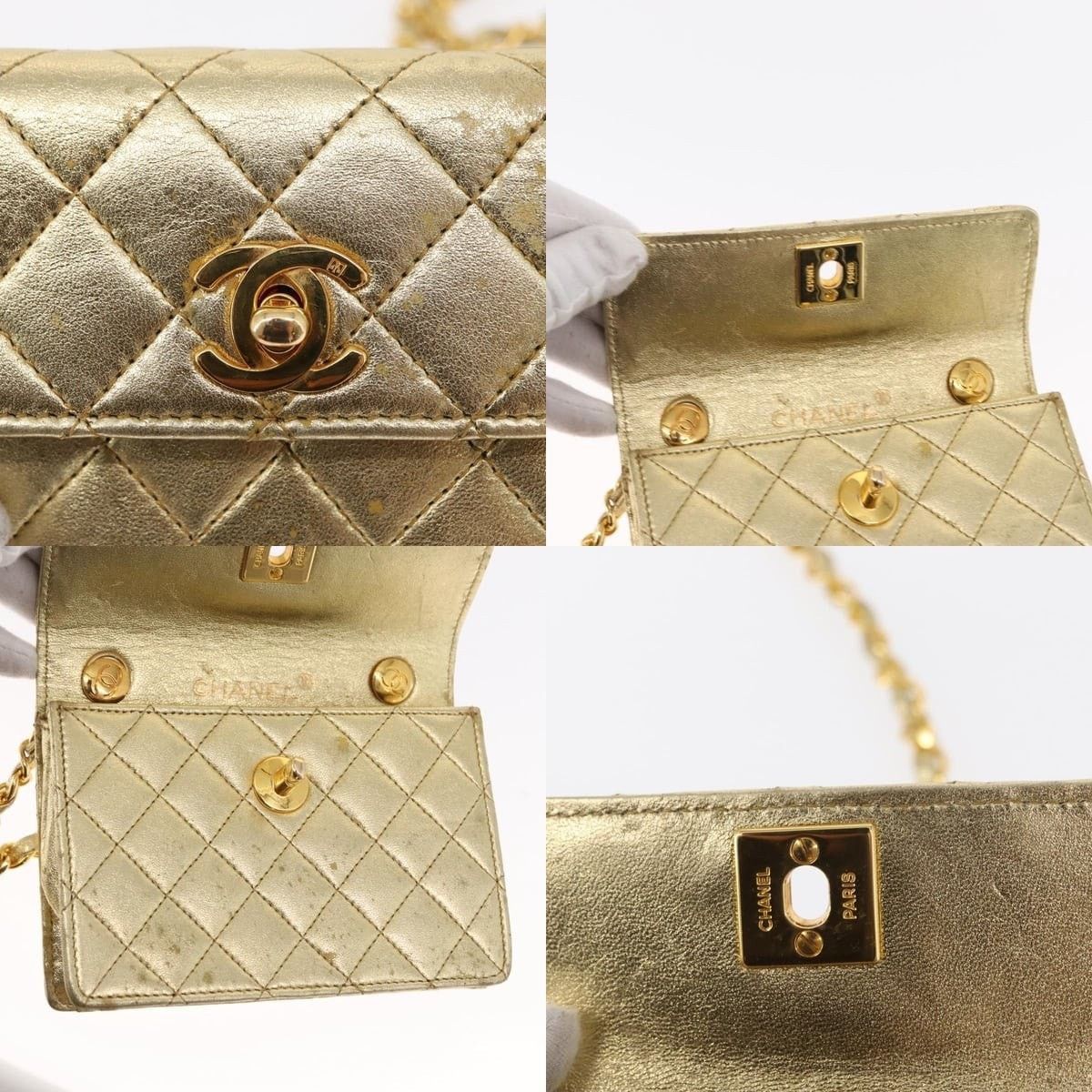 Chanel Chanel Mini Matelasse Chain Shoulder Bag Size ONE SIZE - 7 Thumbnail
