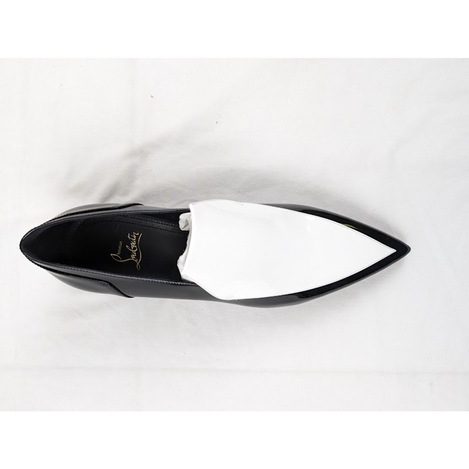 Christian Louboutin o1rshd1 Aiglon 30 Shoes in White / Black Size US 9.5 / EU 42-43 - 6 Thumbnail