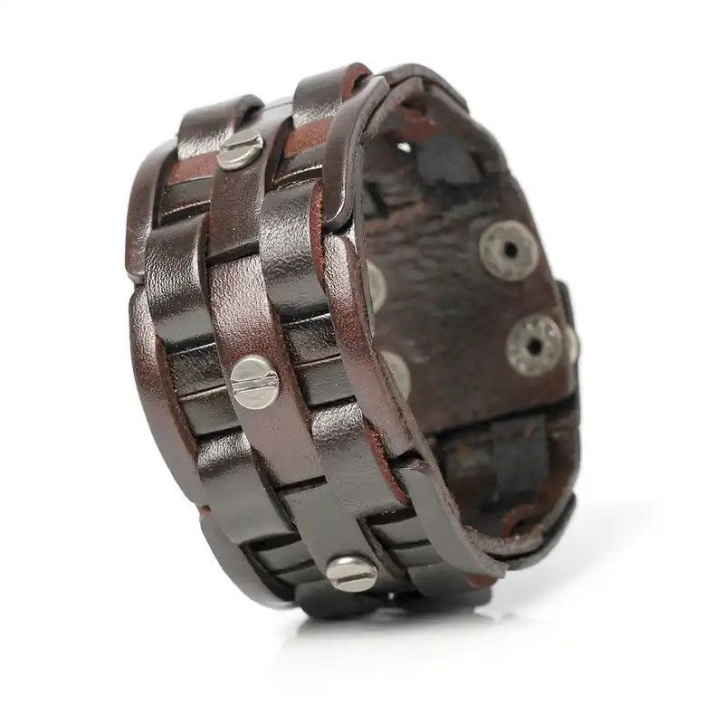 Vintage Hand-woven Bandage Charm Men's Bracelets Size ONE SIZE - 2 Thumbnail