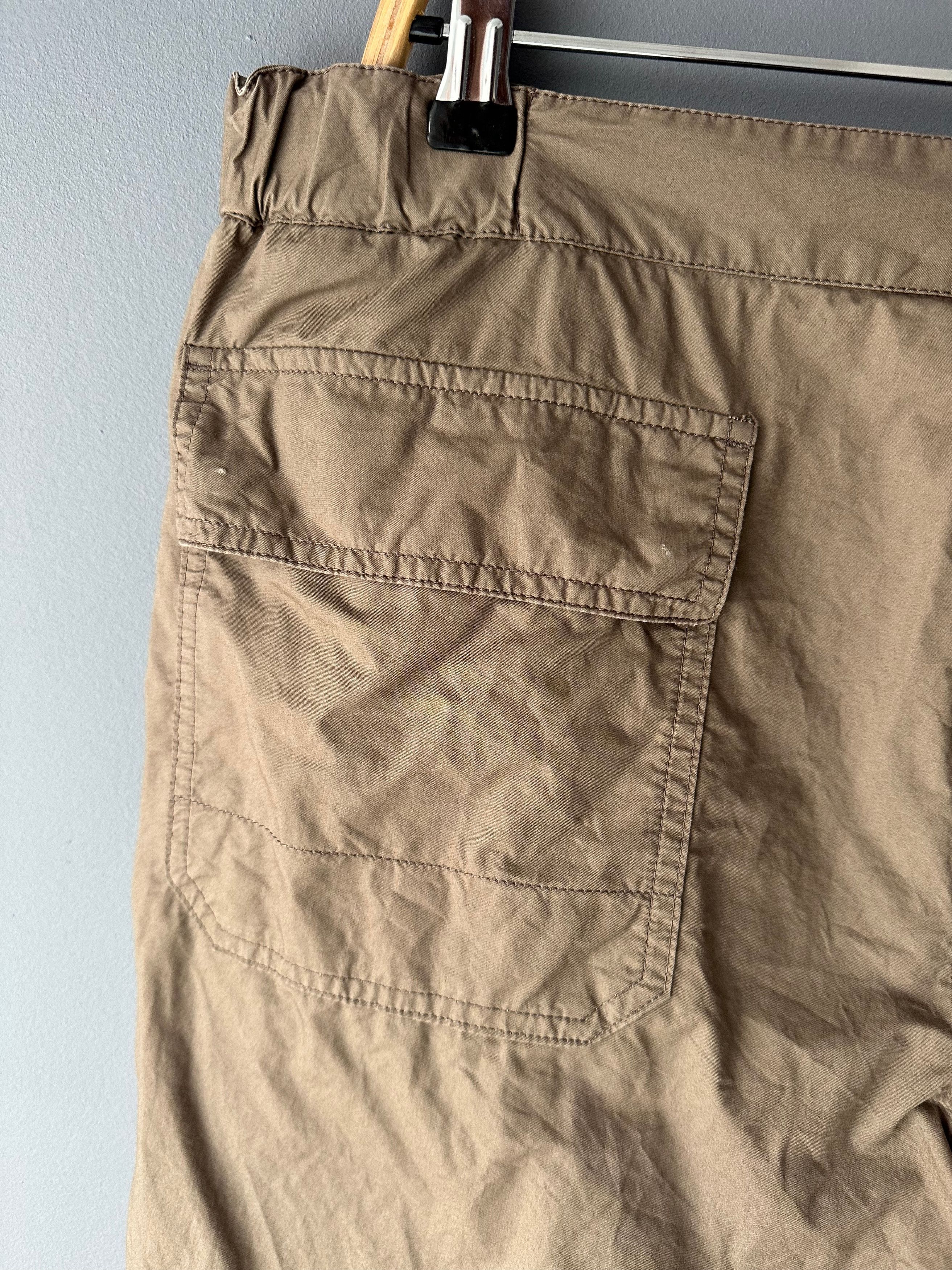 Prada Vintage Prada Red Tab Linea Rossa Shorts Olive Brown Size US 36 / EU 52 - 8 Thumbnail