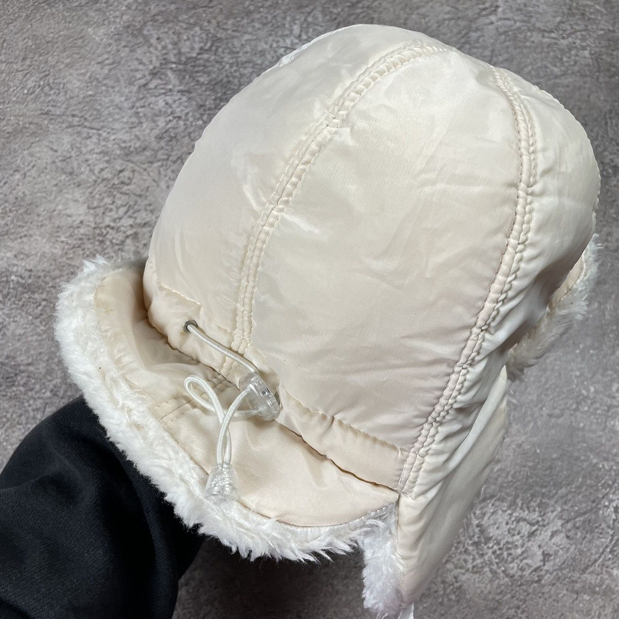 Kangol Vintage 90s Alt Beanie Mohair Ushanka Faux American VTg Size ONE SIZE - 4 Thumbnail