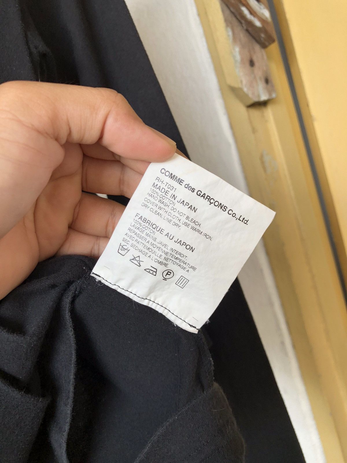 Comme des Garcons Comme des Garcons Faded Bondage Punk Long Sleeve Tshirt Size S / US 4 / IT 40 - 11 Thumbnail