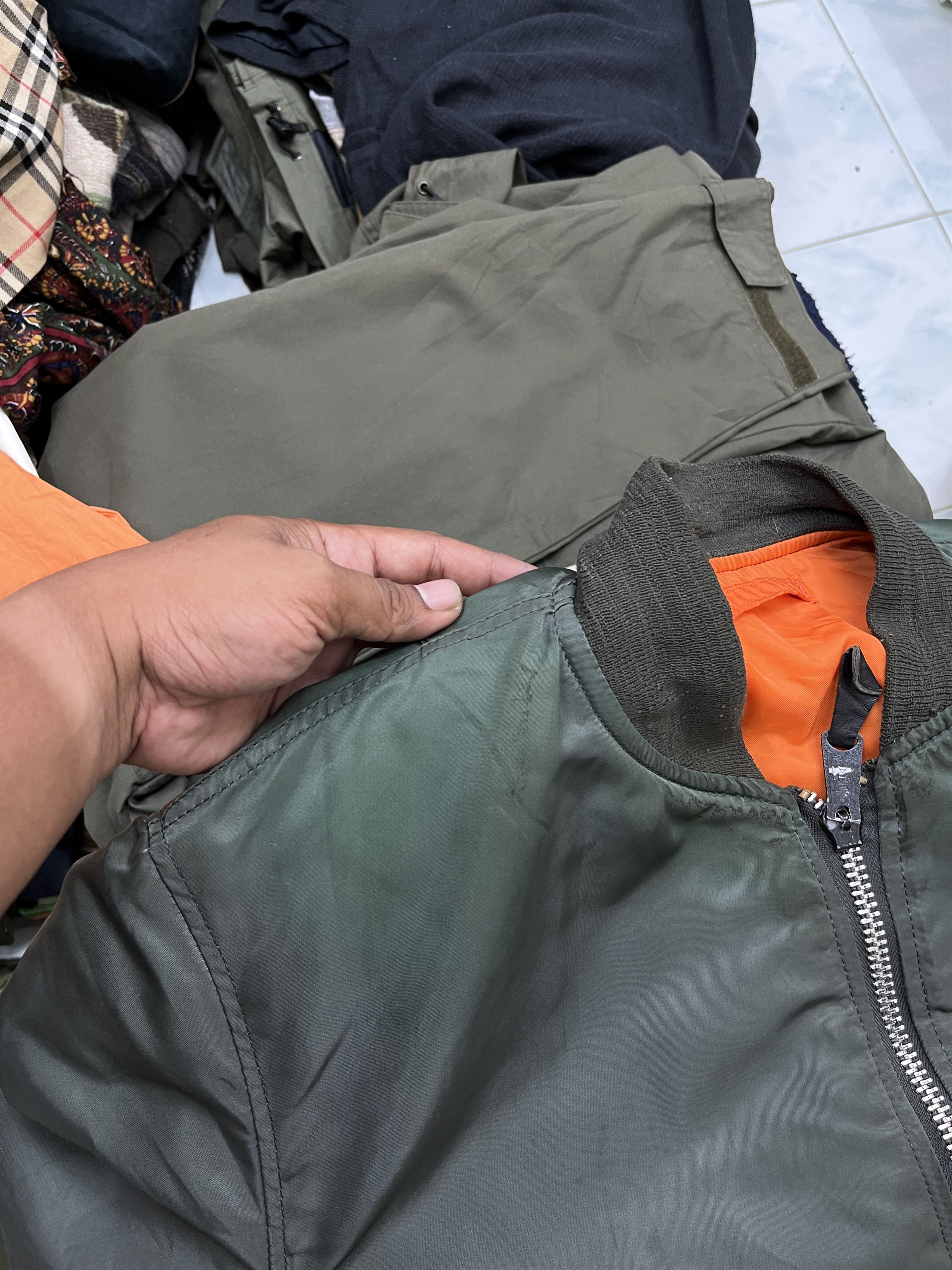 Alpha Industries 🔥🔥🔥STEALS VTG ALPHA INDUSTRIES MA1 BOMBER JACKET Size US L / EU 52-54 / 3 - 15 Thumbnail