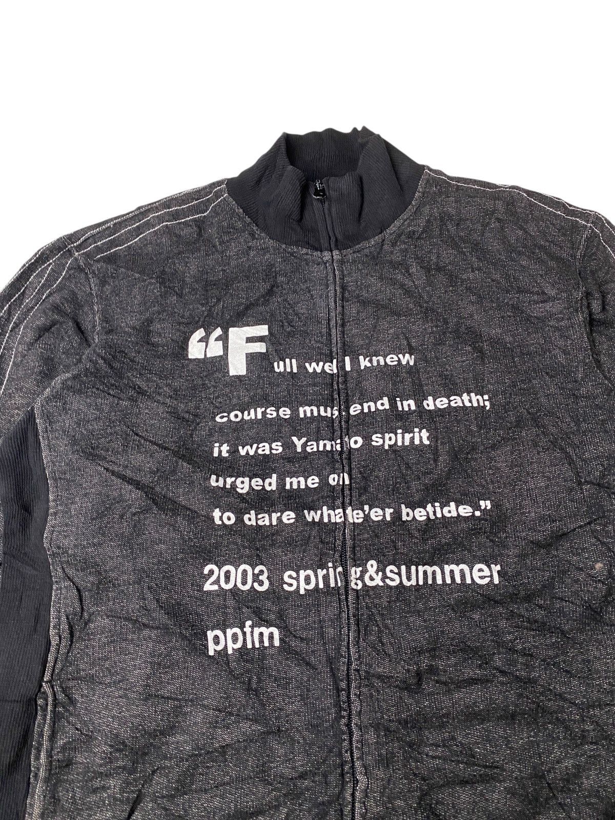 20471120 × PPFM SS03 PPFM Doomsday Terror Poem Jacket Size US L / EU 52-54 / 3 - 3 Thumbnail