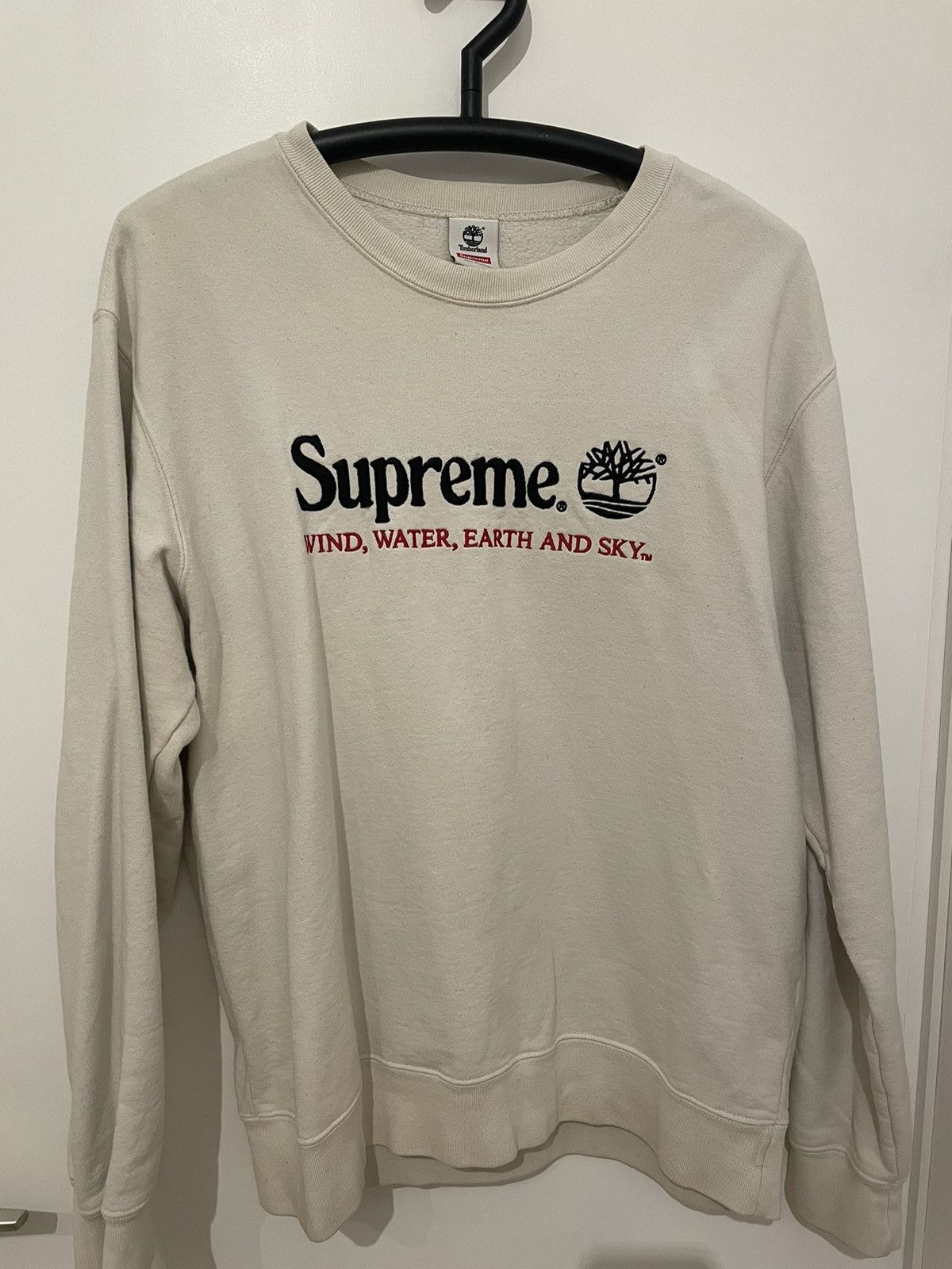 Supreme Timberland Crewneck Black