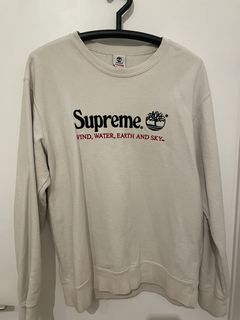 Supreme Timberland Crewneck | Grailed