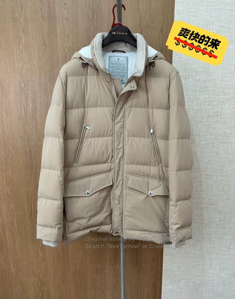 Brunello Cucinelli Brunello Cucinelli size L 23 autumn and winter men's down j Size US L / EU 52-54 / 3 - 1 Thumbnail
