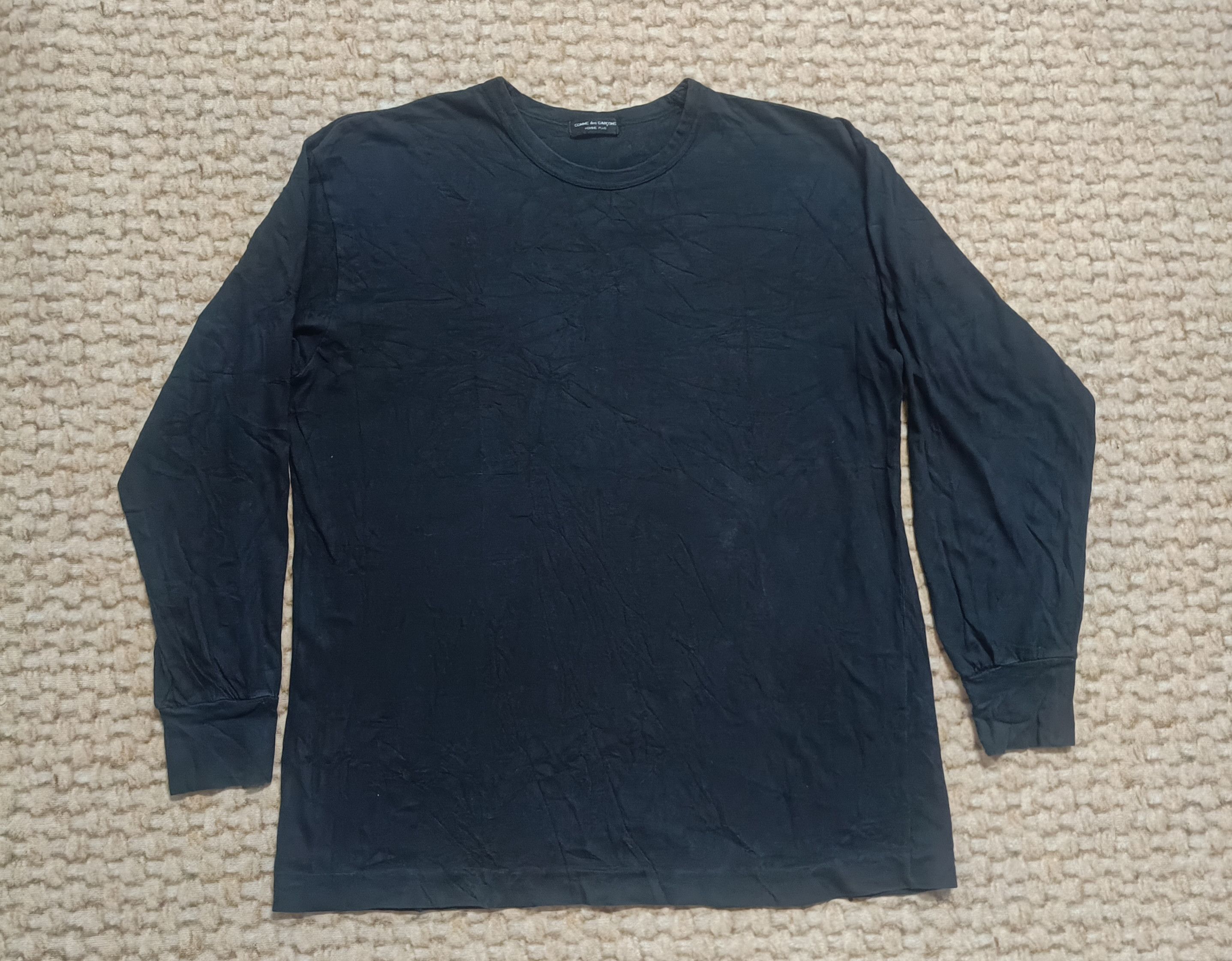 Comme des Garcons Homme Plus 🔥🔥Rare Vintage 90s Comme Des Garcons Home Plus L/S Tee Size US L / EU 52-54 / 3 - 1 Thumbnail
