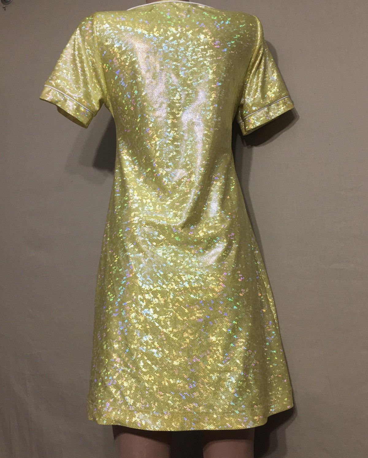 Saks Potts Saks Potts Yellow Citrus Shimmer Vision Dress Size 2/ S Size S / US 4 / IT 40 - 9 Thumbnail
