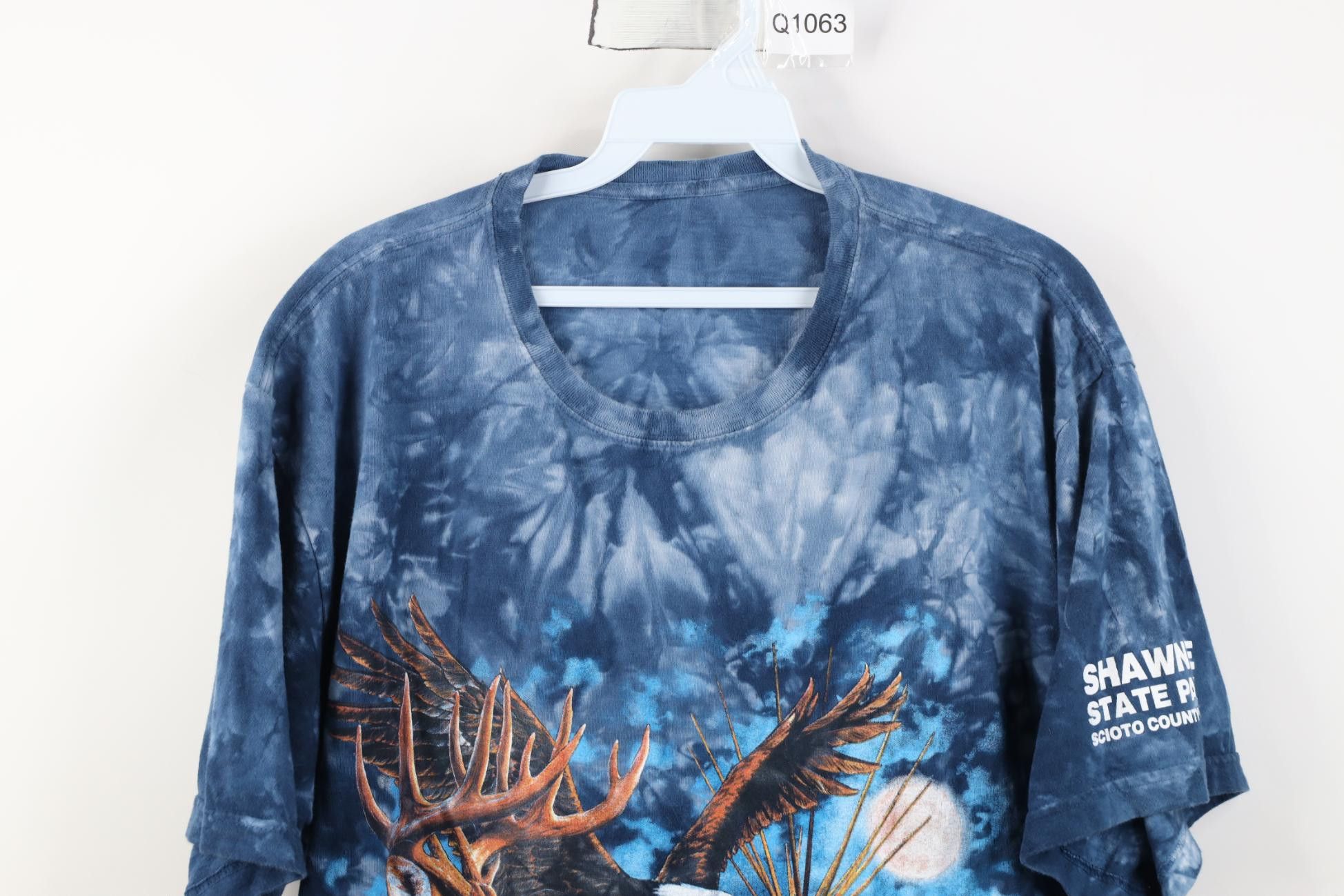 Vintage Vintage 90s Y2K State Park Acid Wash Nature Eagle T-Shirt Size US L / EU 52-54 / 3 - 2 Thumbnail