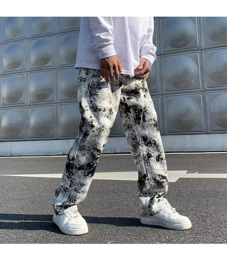 Mens Fashion Printed jeans Spring 2023