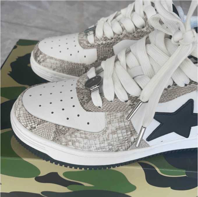 Bape ABATHINGAPE low cut board shoes for men Size US 9 / EU 42 - 3 Thumbnail