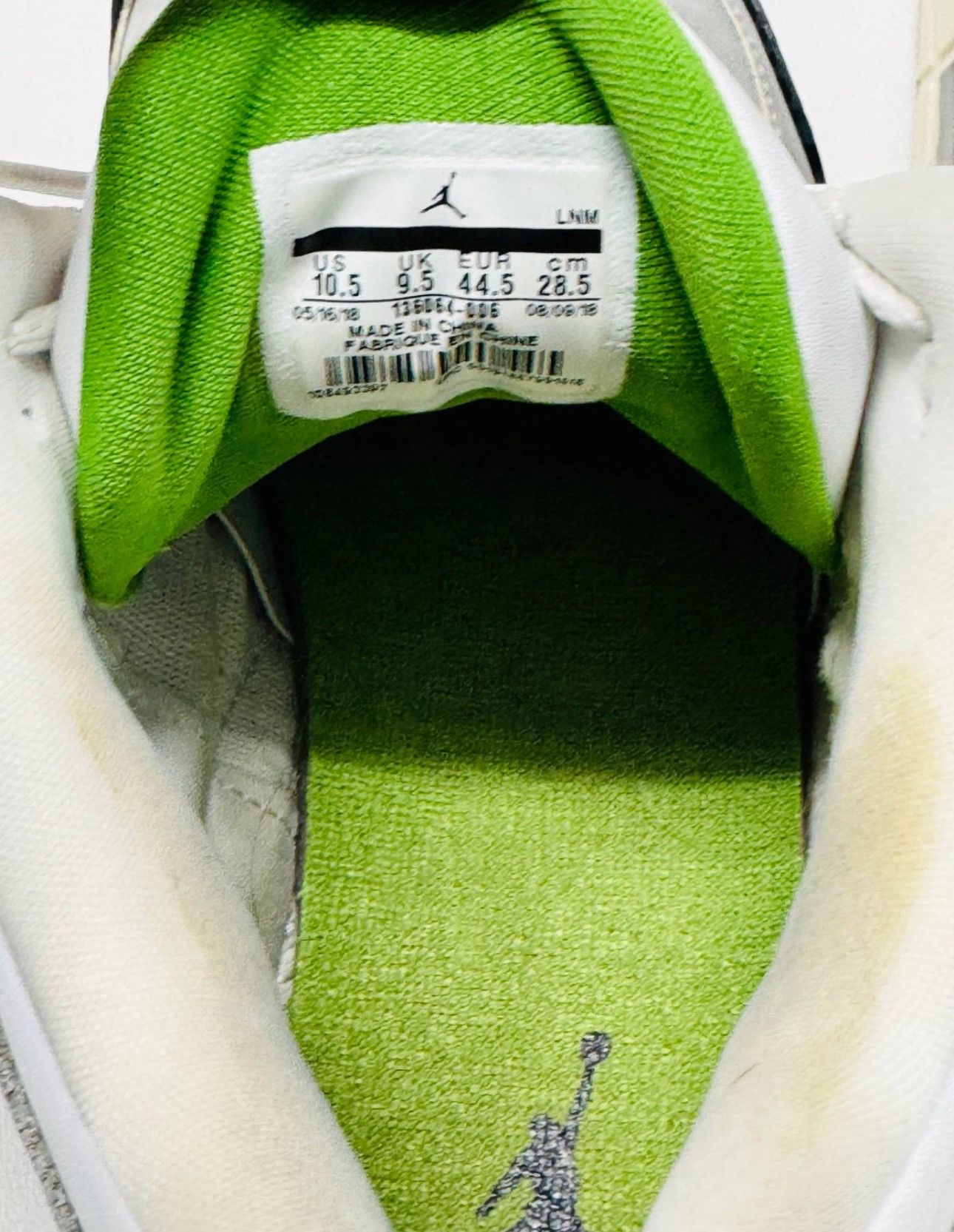Jordan Brand Nike Air Jordan 3 Retro Chlorophyll Size US 10.5 / EU 43-44 - 7 Thumbnail